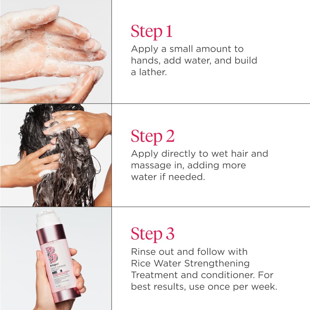 Briogeo Don't Despair, Repair! Rich Rice Shampoo Concentrate 90 ml 5