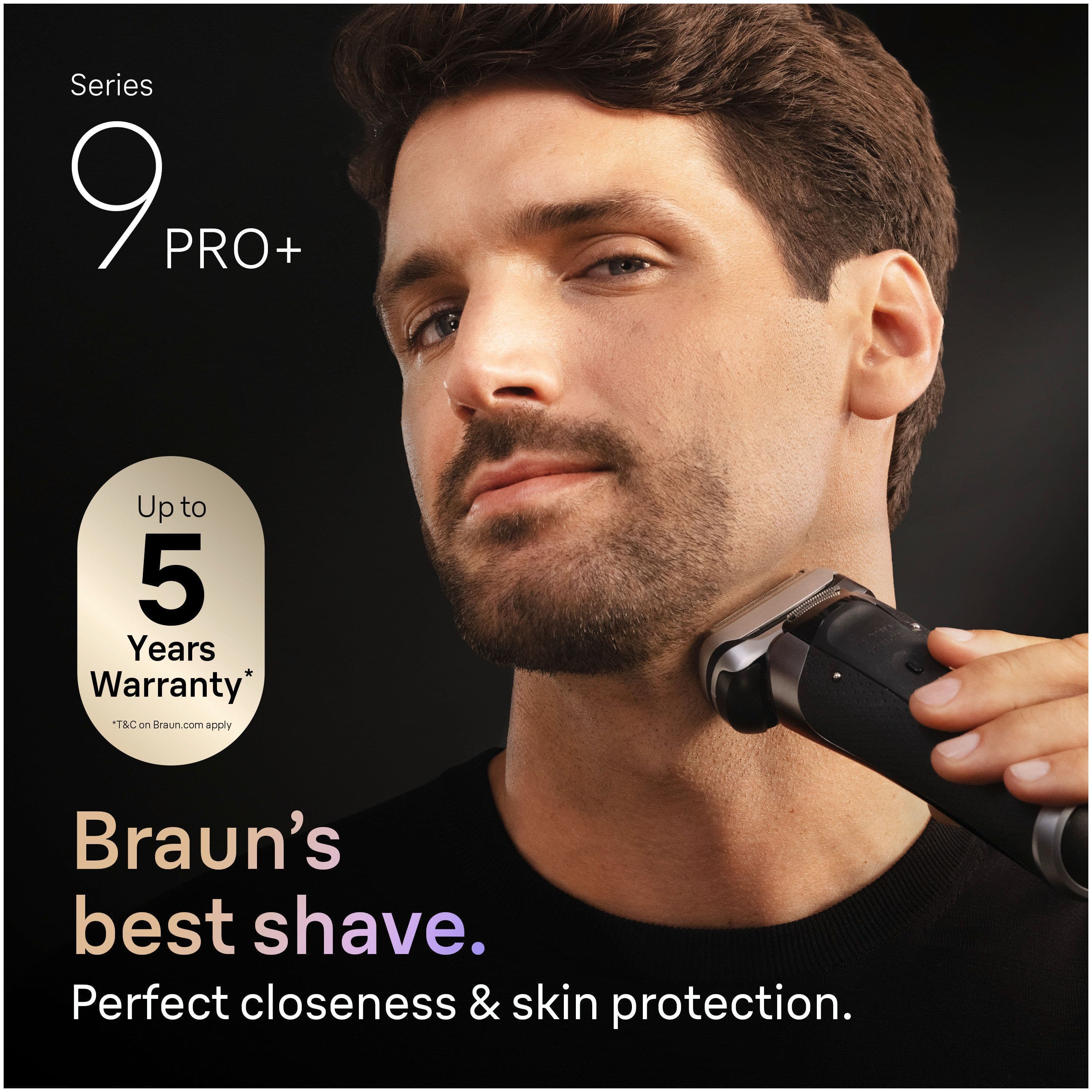 Braun Series 9 PRO+ Elektrisk Rakapparat Pro SensoAdapt SmartCare Center 9667CC 3