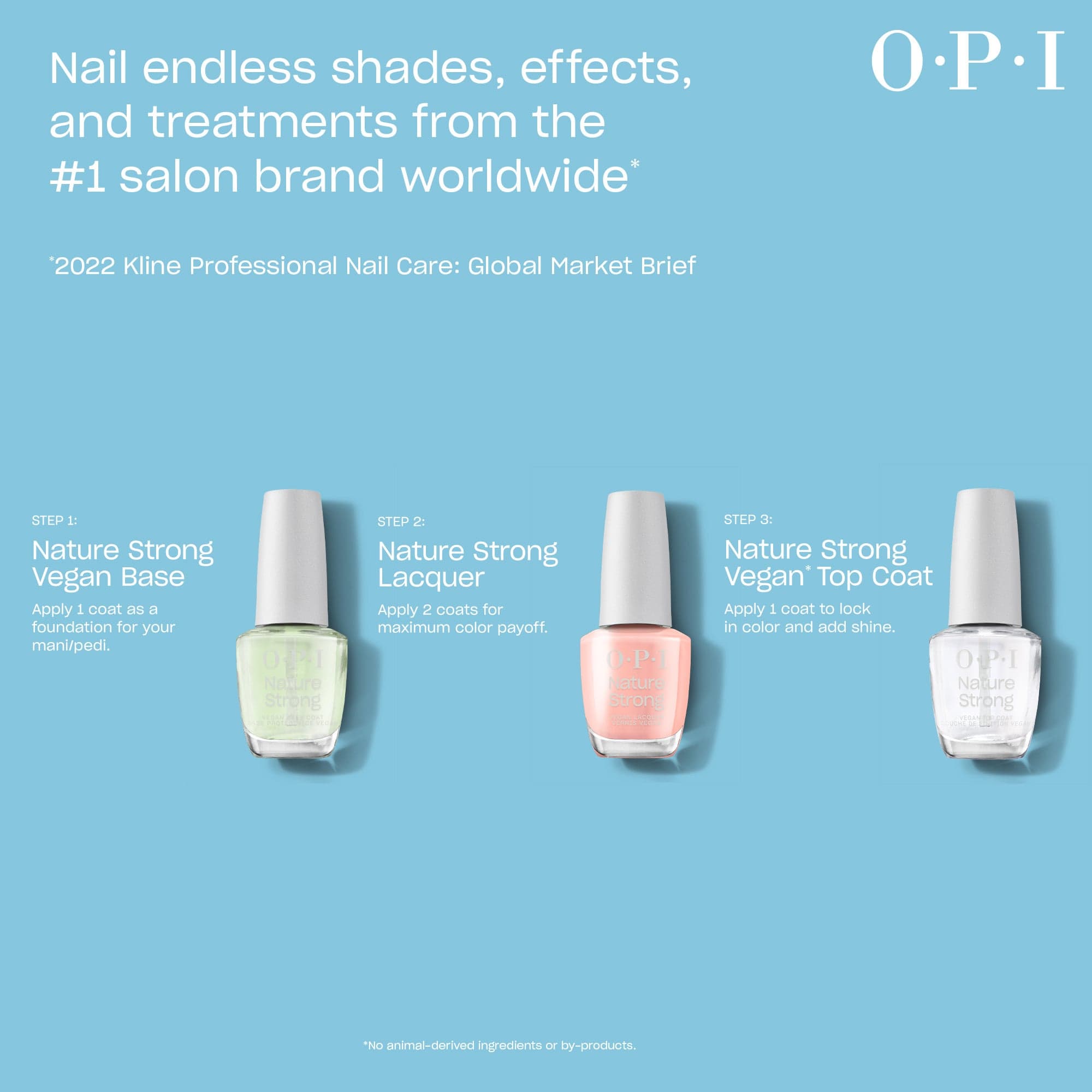 OPI Vegan Lacquer Nature Strong Blossom Into Awesome 15 ml - produktbild 4