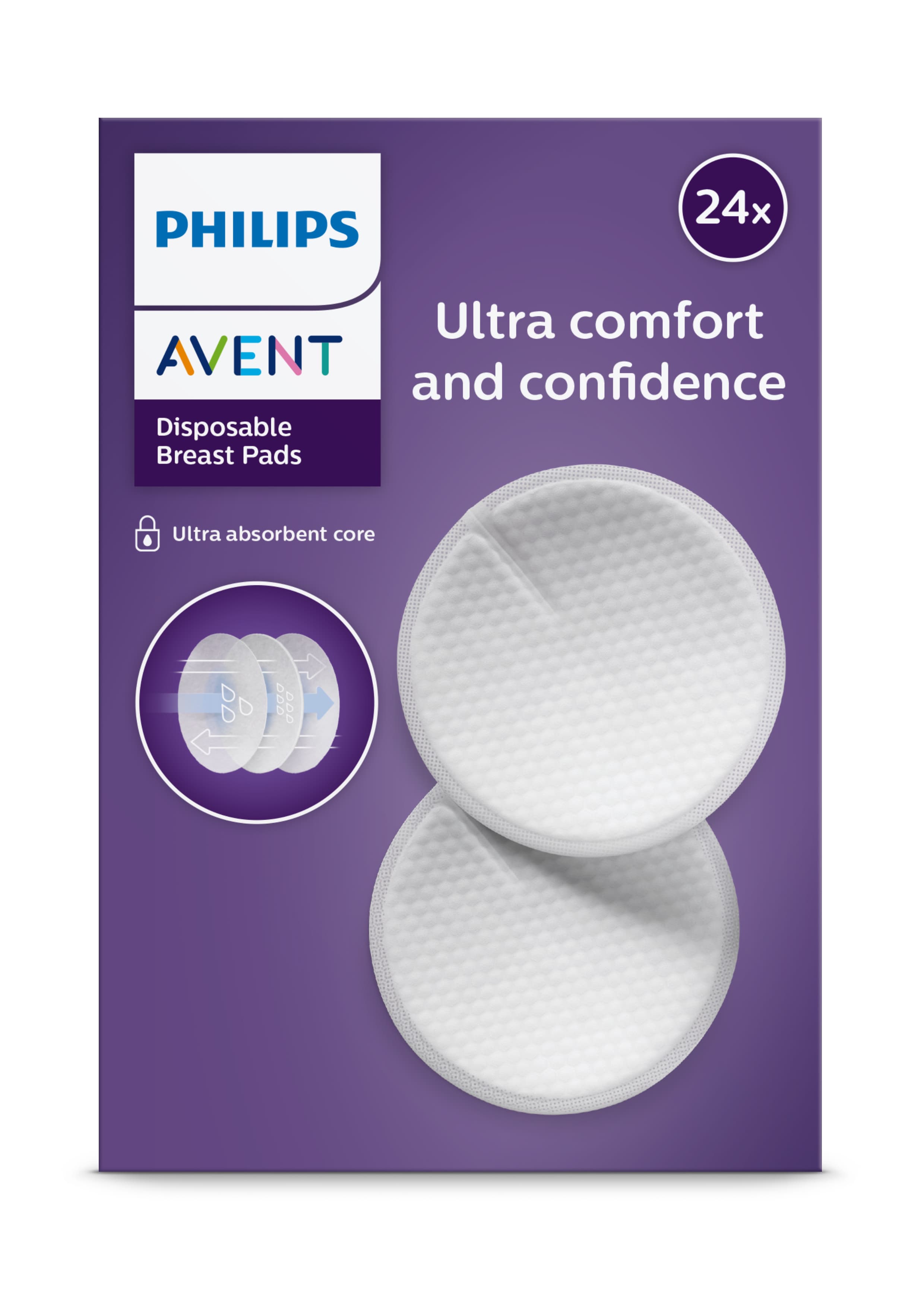 Philips Avent Amningskupor För Engångsbruk 24 st 2