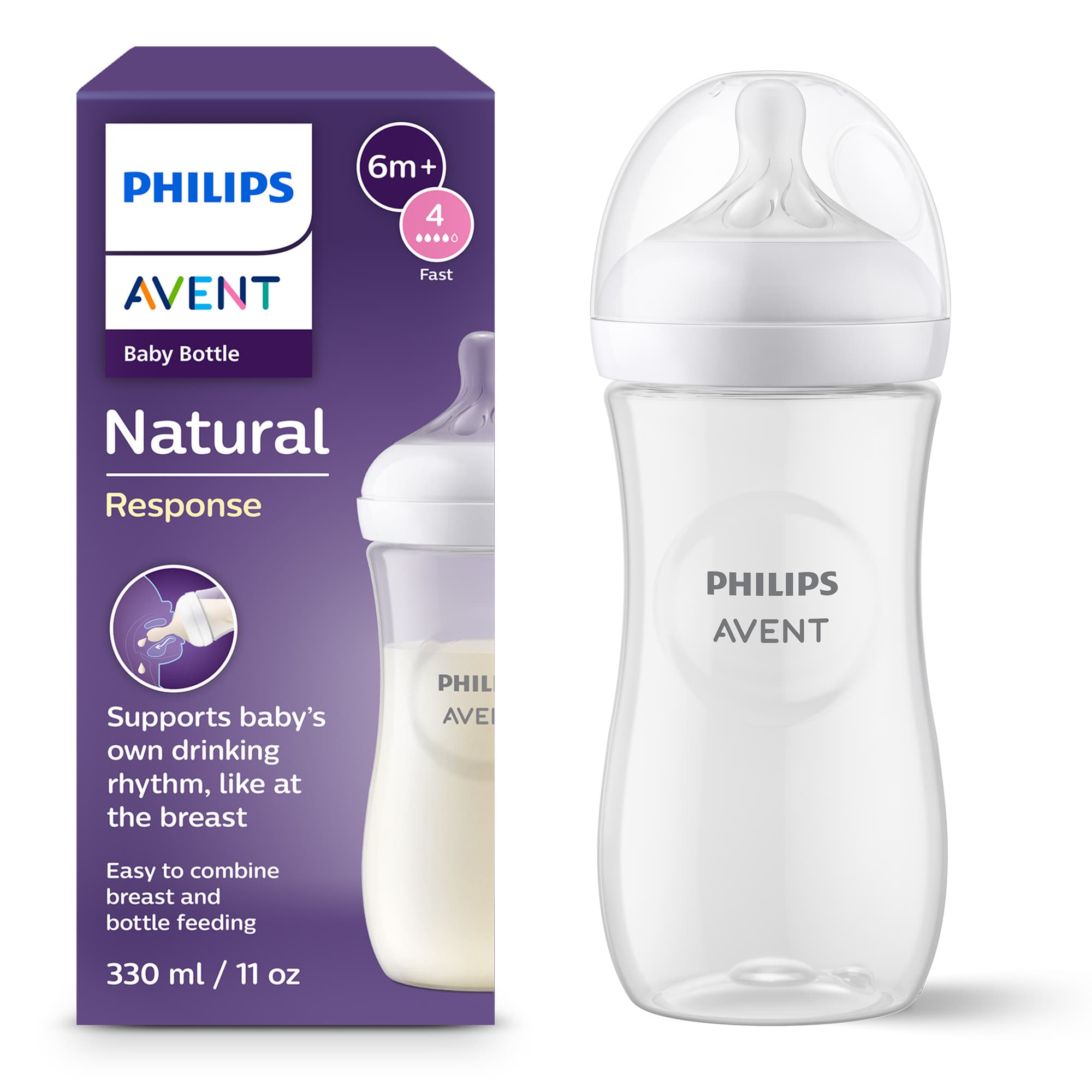 Philips Avent Natural Response Flaska 330 ml 2