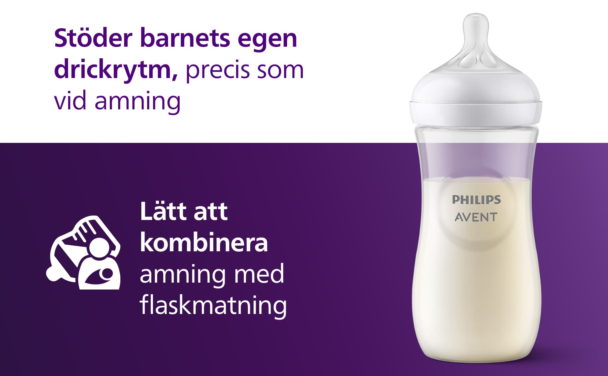 Philips Avent Natural Response Flaska 330 ml 4