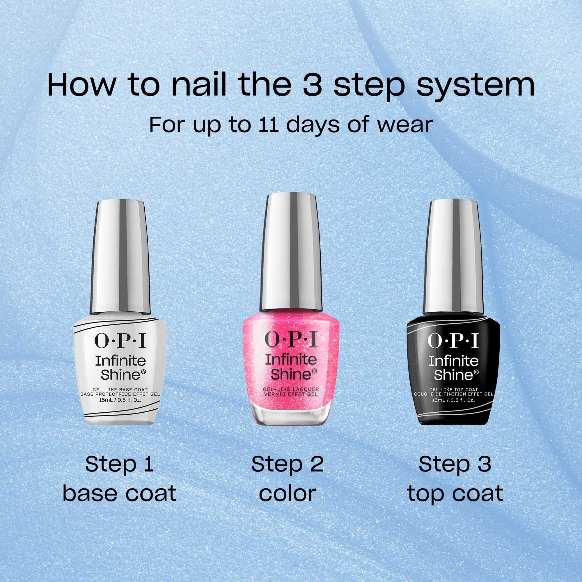 OPI Infinite Shine Spring Collection Sneak a Pink 15 ml 4