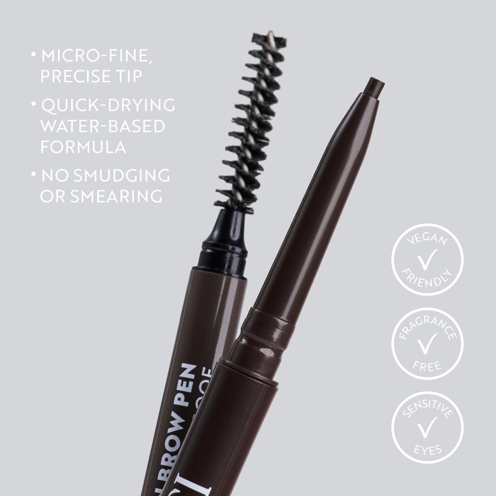 IsaDora The Precision Brow Pen, Definition & Waterproof 02 Dark Brown - produktbild 5