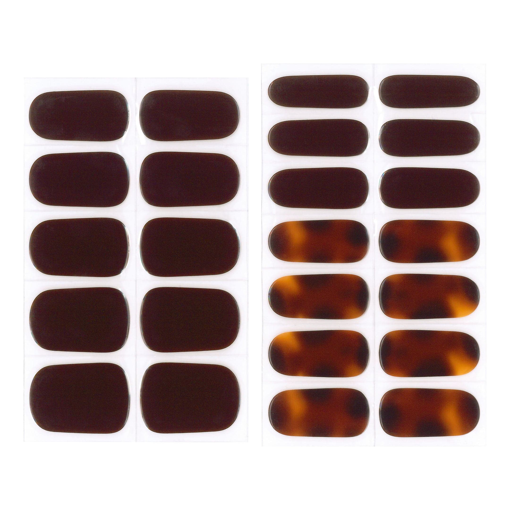Depend Gel iQ Gel Nail Strips Turtle Shell - produktbild 2