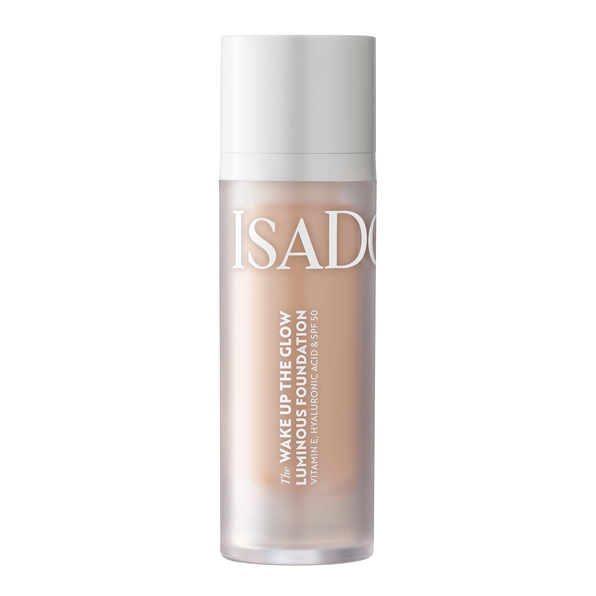 IsaDora The Wake Up the Glow Luminous Foundation 1W Warm 30 ml - produktbild 2