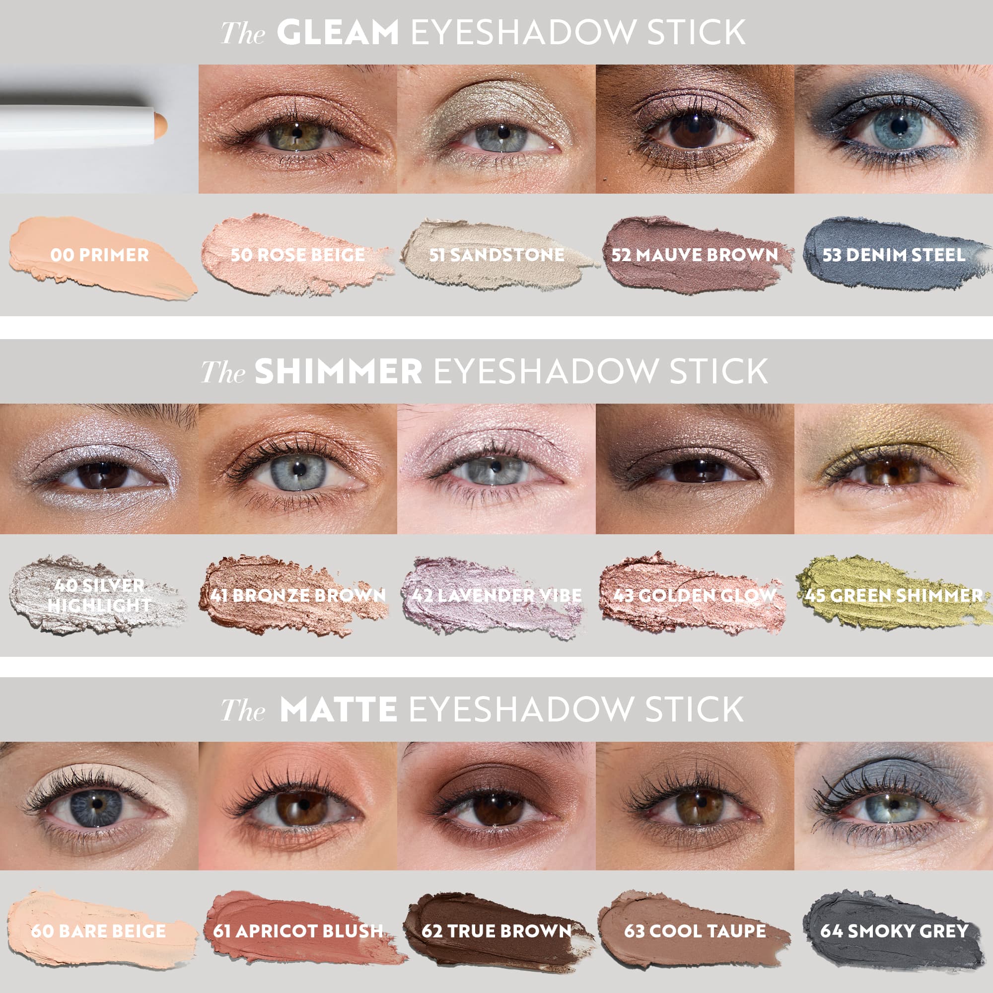 IsaDora The Eyeshadow Primer Stick 00 Primer 1,6 g 5