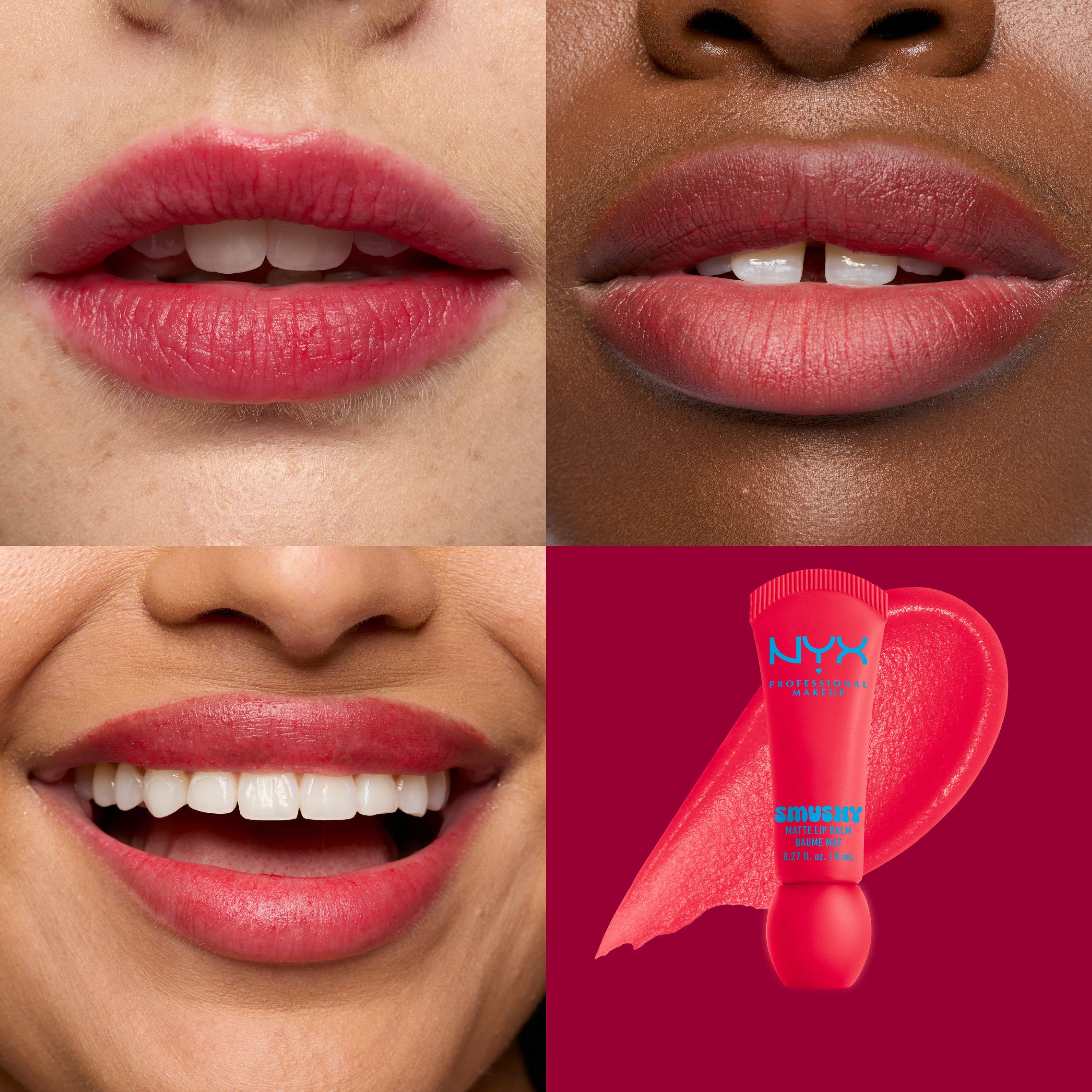 NYX Professional Makeup Smushy Matte Lip Balm 10 Sassy Stuff 8 ml - produktbild 2