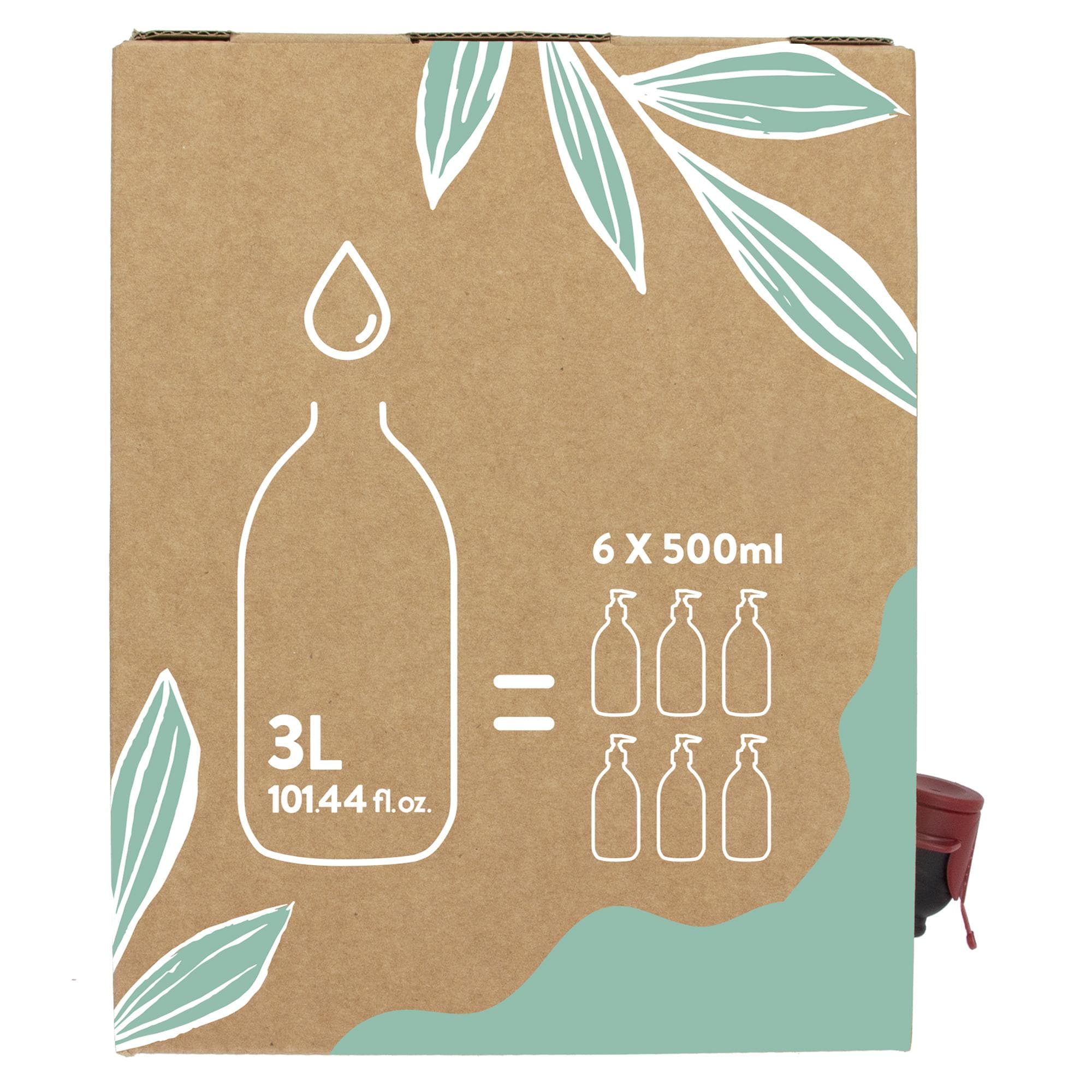 Compagnie De Provence Liquid Marseille Soap Refill Cotton Flower 3000 ml 3
