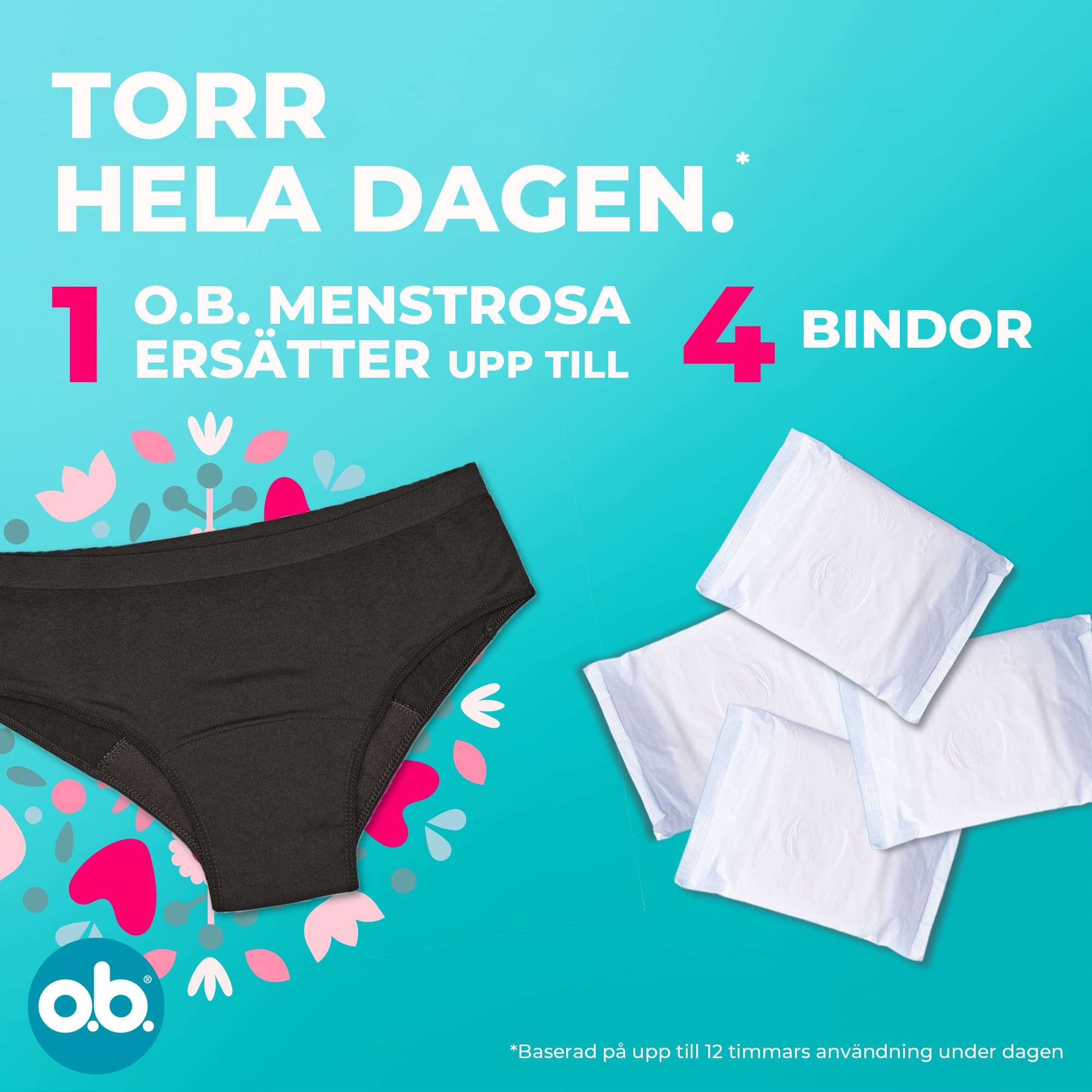 O.b Period Pants XL/XXL 1-pack 3