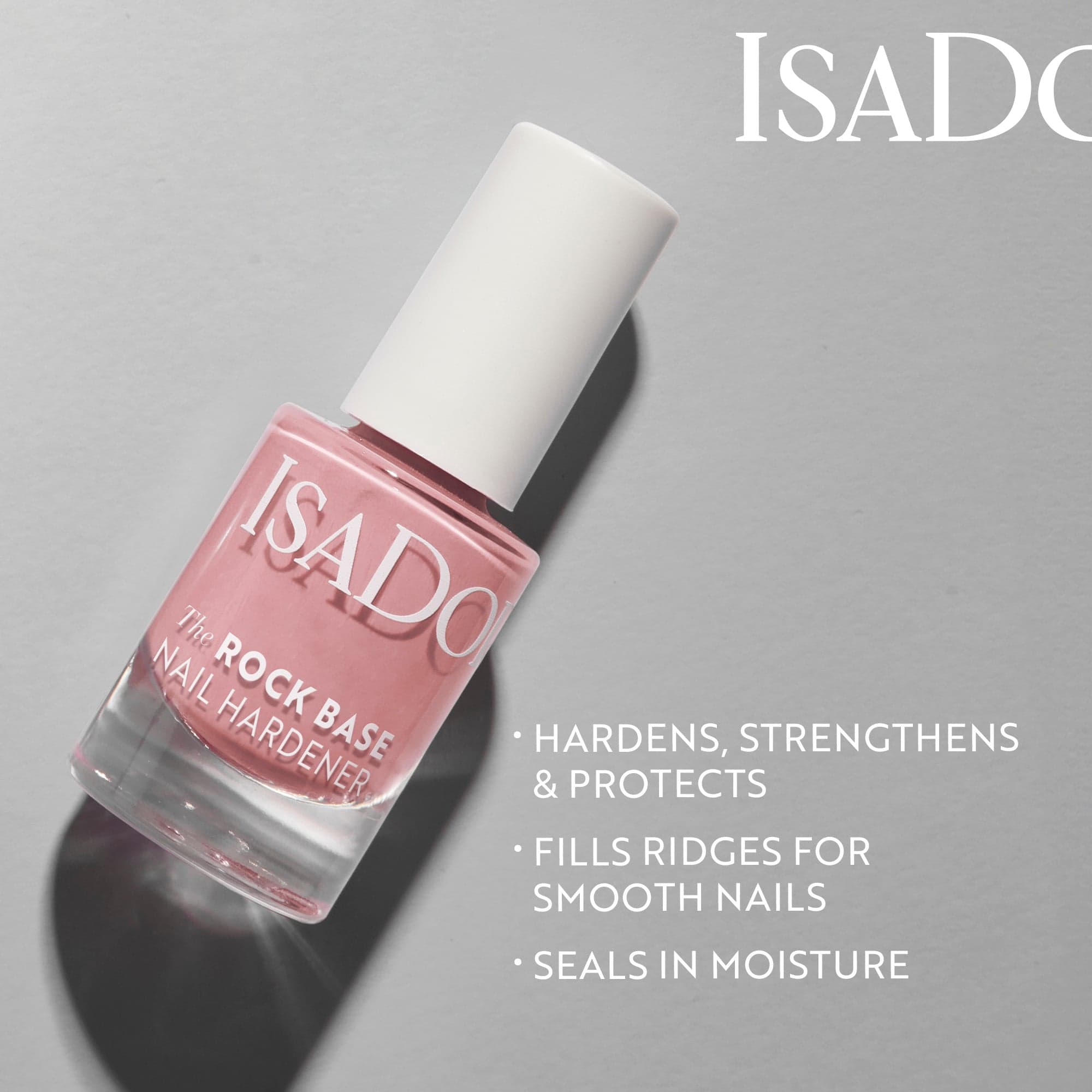 IsaDora The Rock Base Nail Hardener & Ridge Filler 07 Rock Base 5 ml - produktbild 2