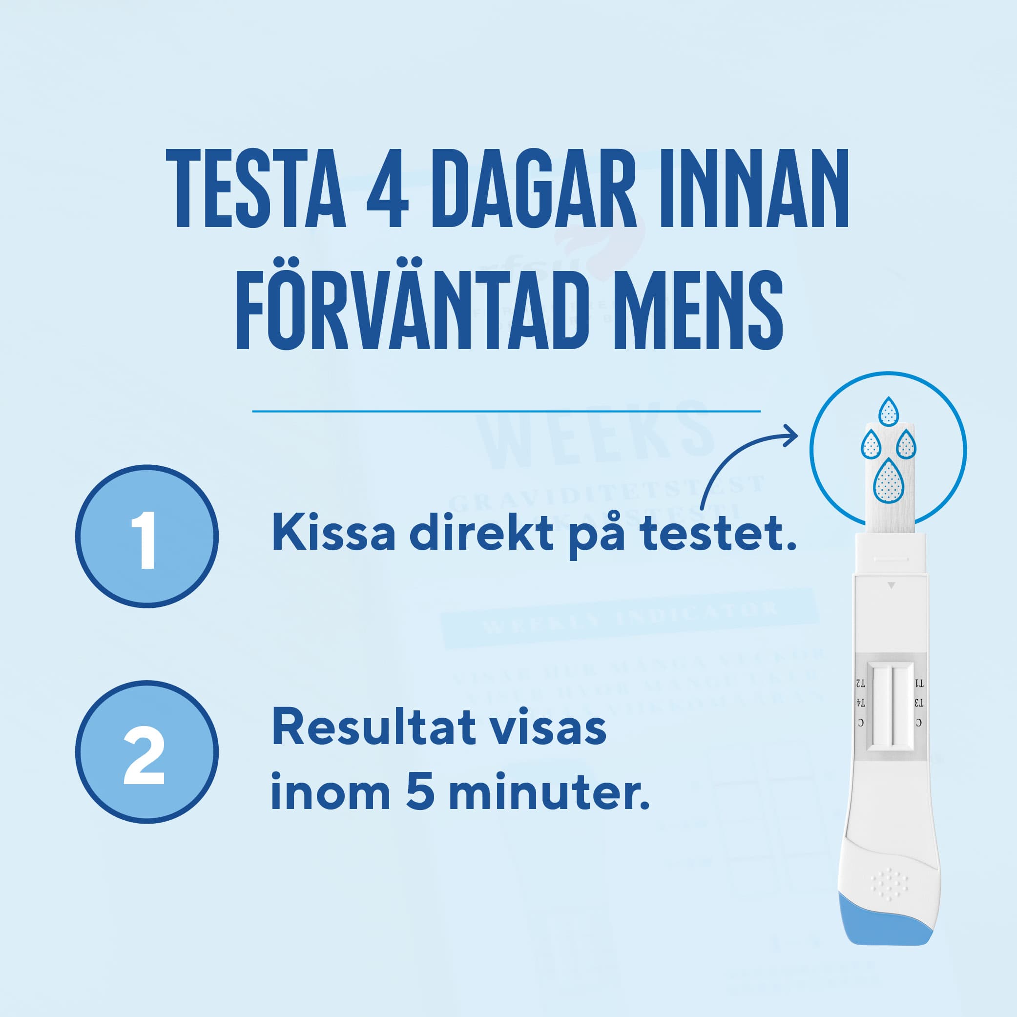 RFSU Graviditetstest Weeks 2 st 2
