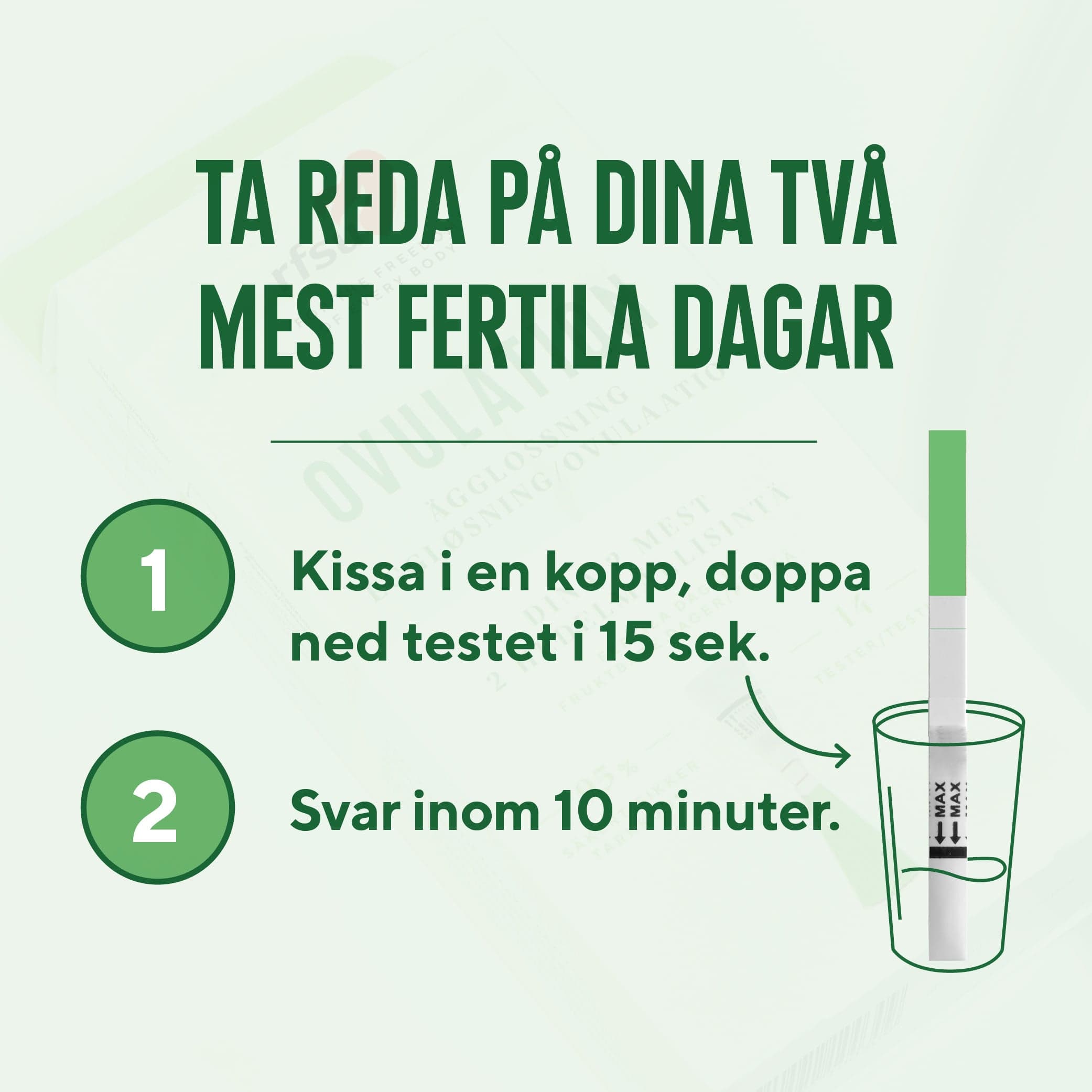 RFSU Ovulation Test Ägglossning 14 st - produktbild 2