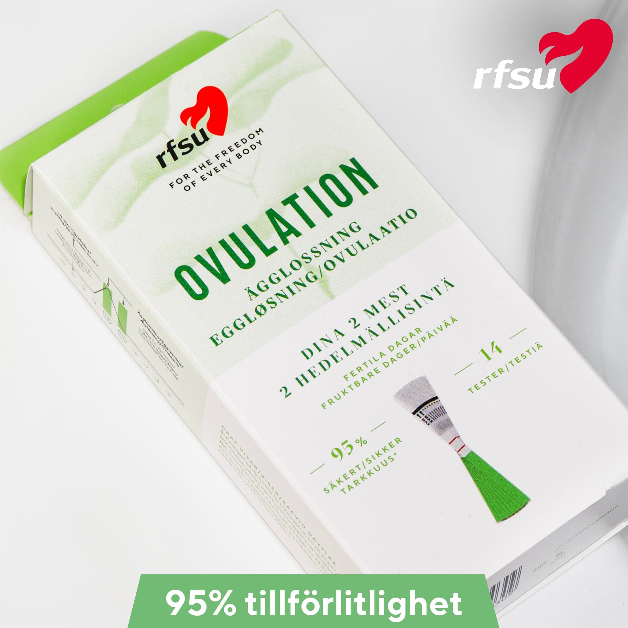 RFSU Ovulation Test Ägglossning 14 st - produktbild 4