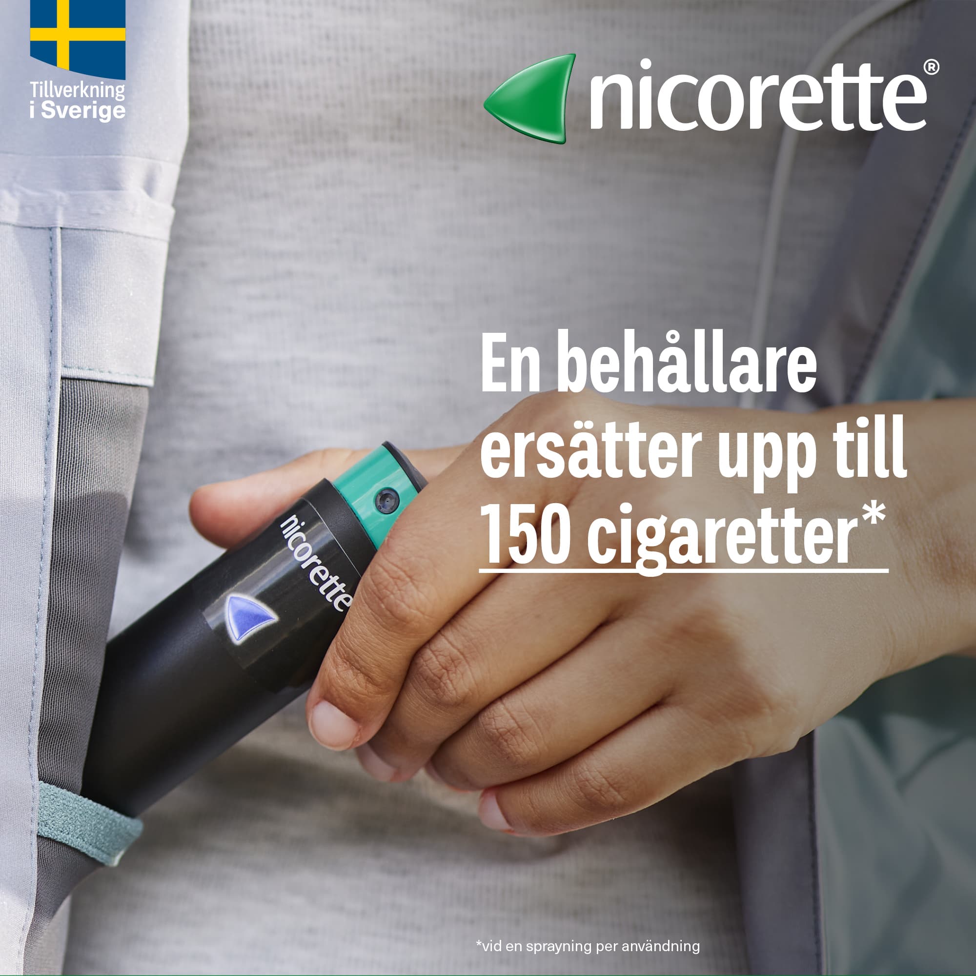 Nicorette Pepparmint, munhålespray, lösning 1 mg/spray 150 doser 4