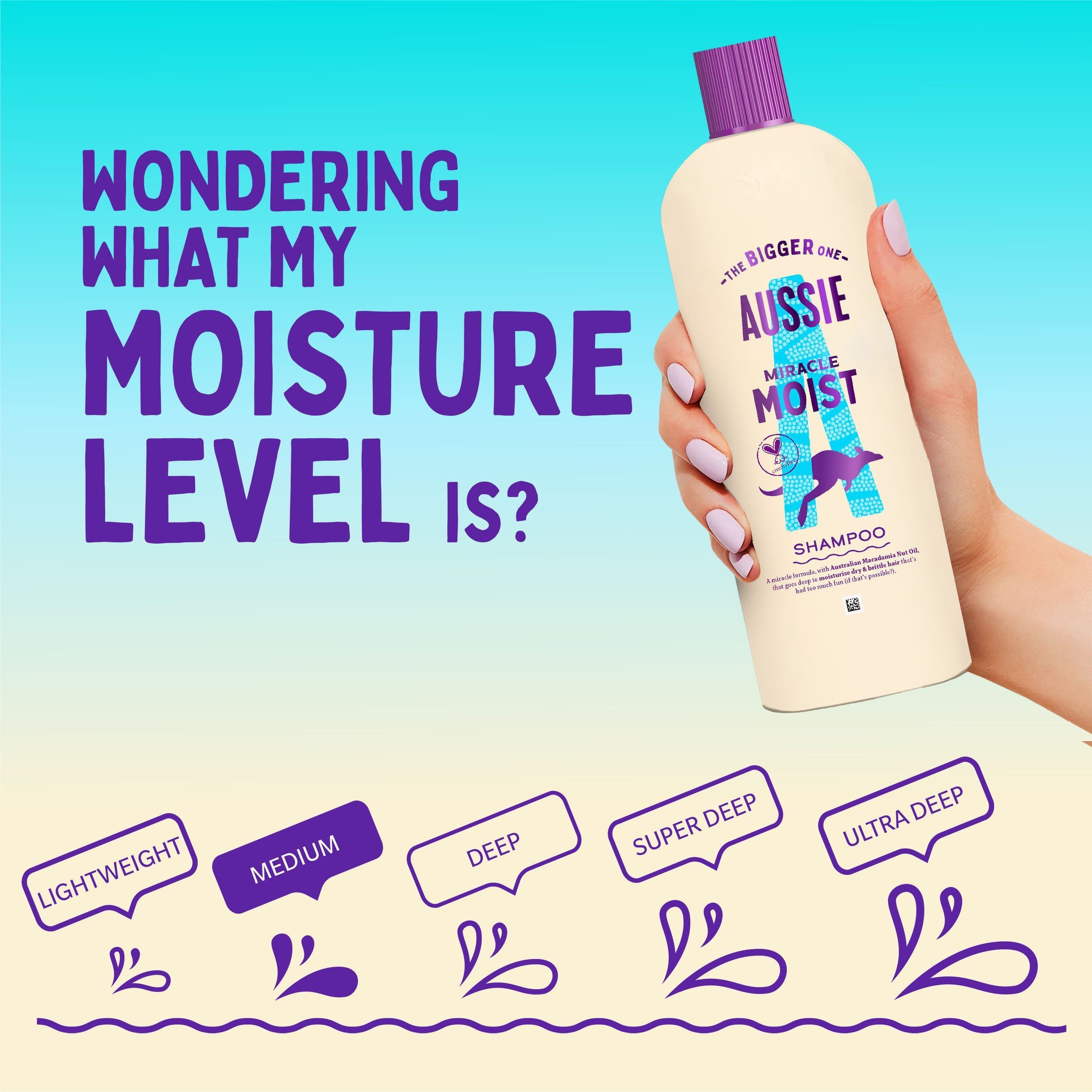 Aussie Miracle Moist Schampo 600 ml 5