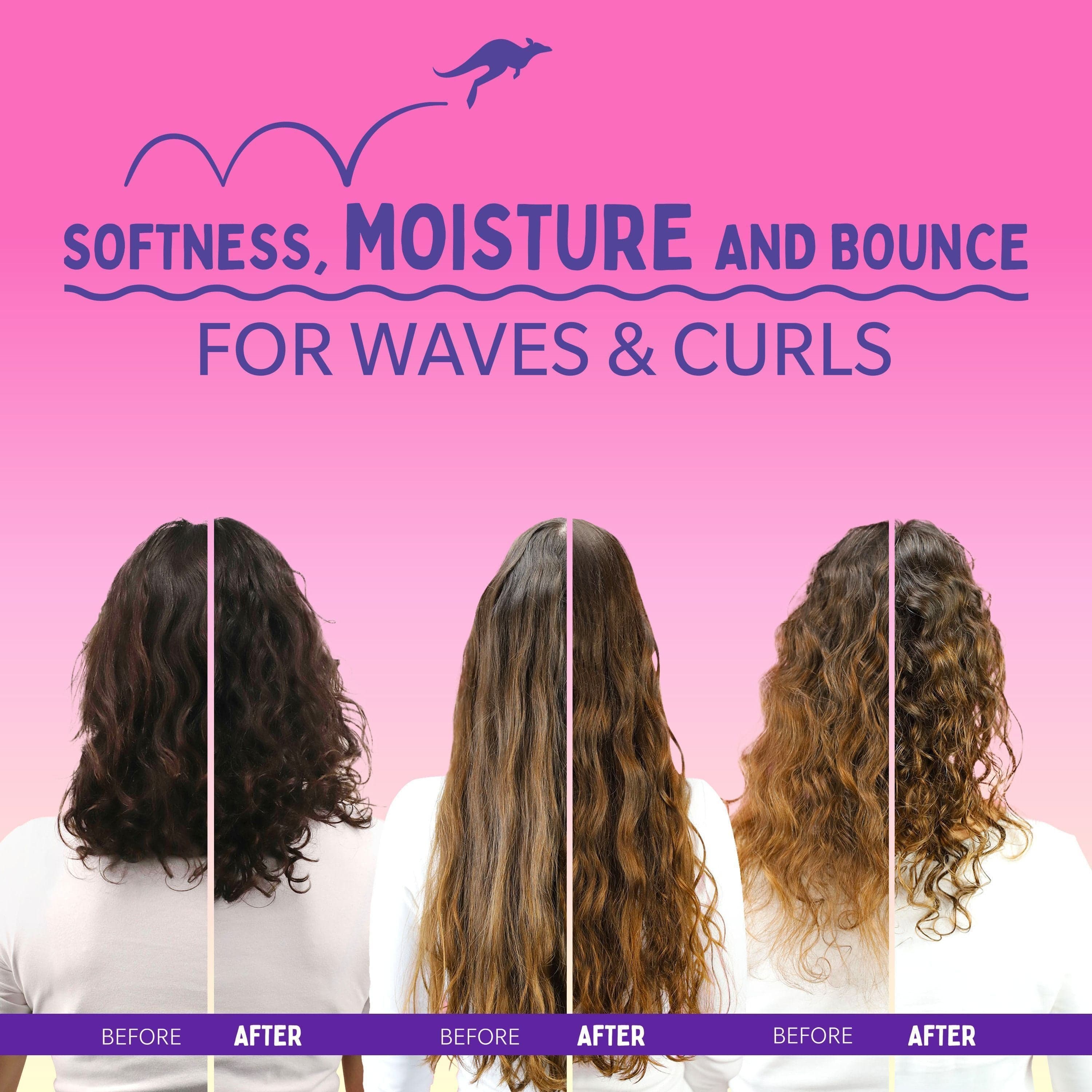 Aussie Bouncy Curls Hydrating Conditioner 1000 ml - produktbild 3