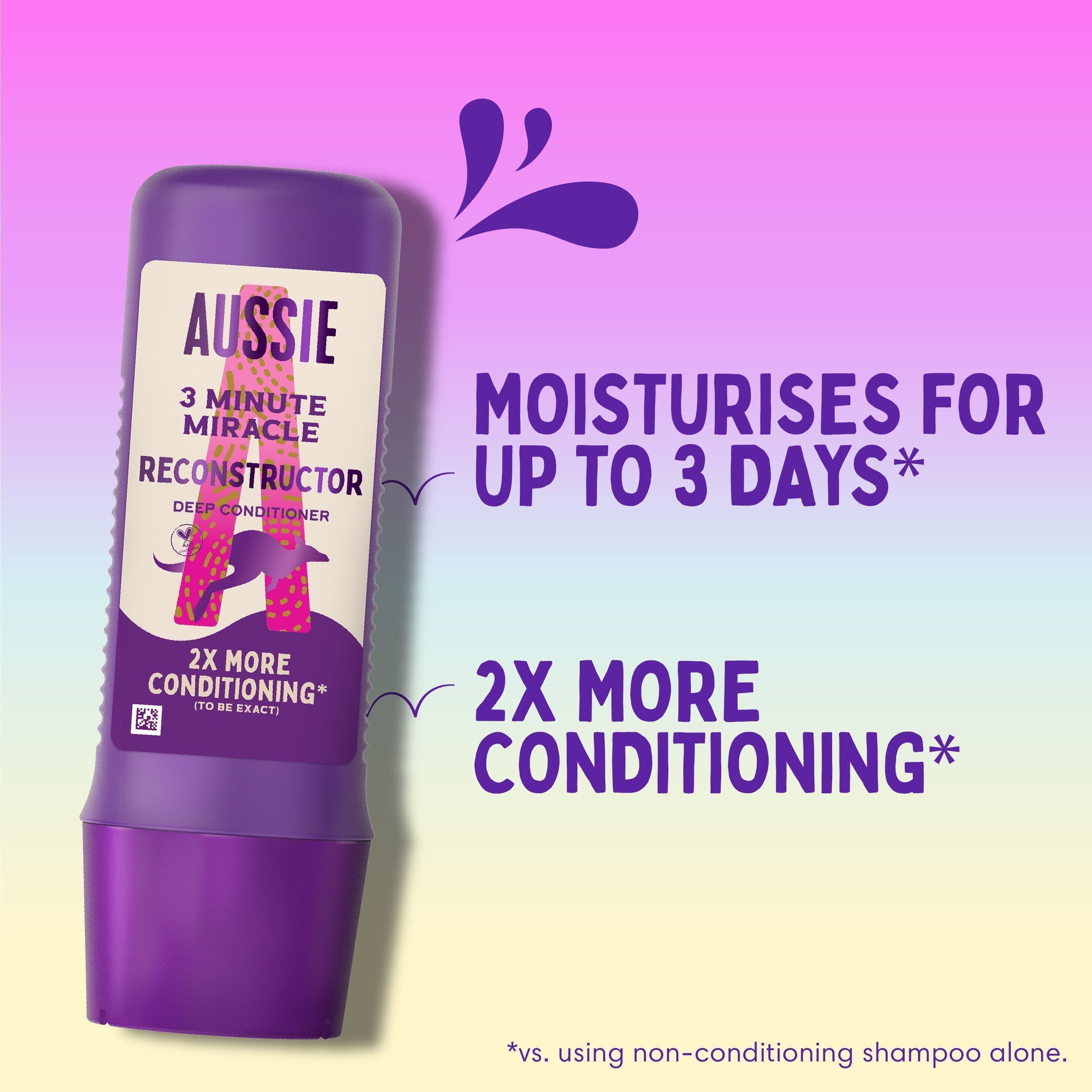 Aussie 3 Minute Miracle Reconstructor Deep Conditioner 250 ml 2