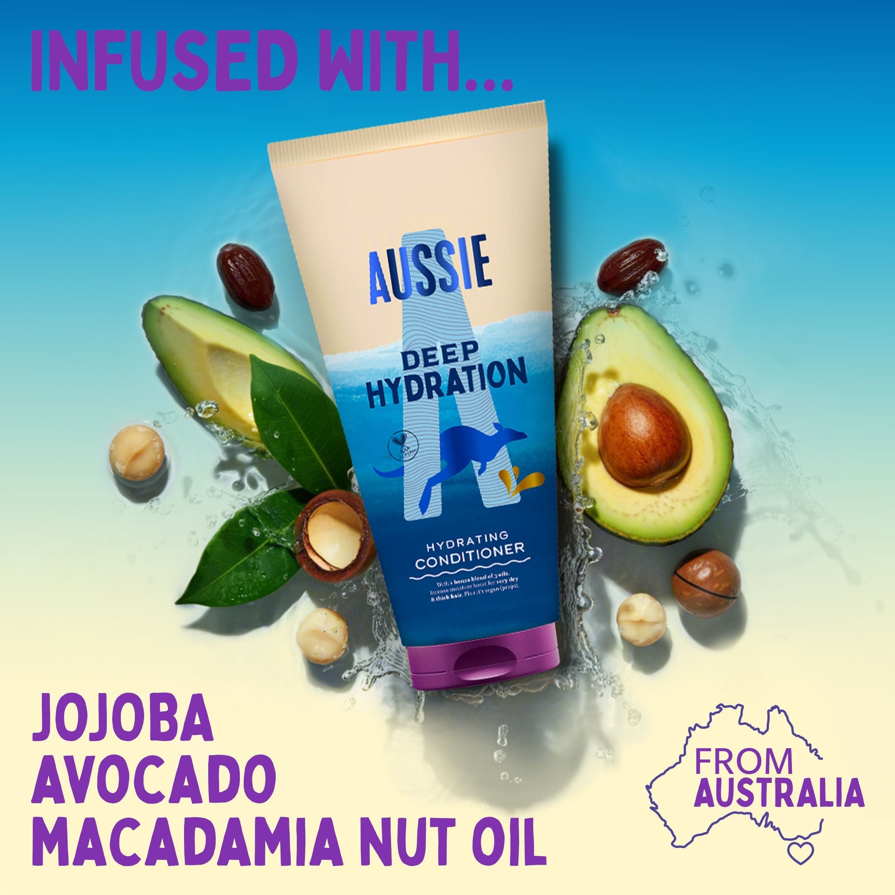 Aussie Deep Hydration Hydrating Conditioner 200 ml - produktbild 4