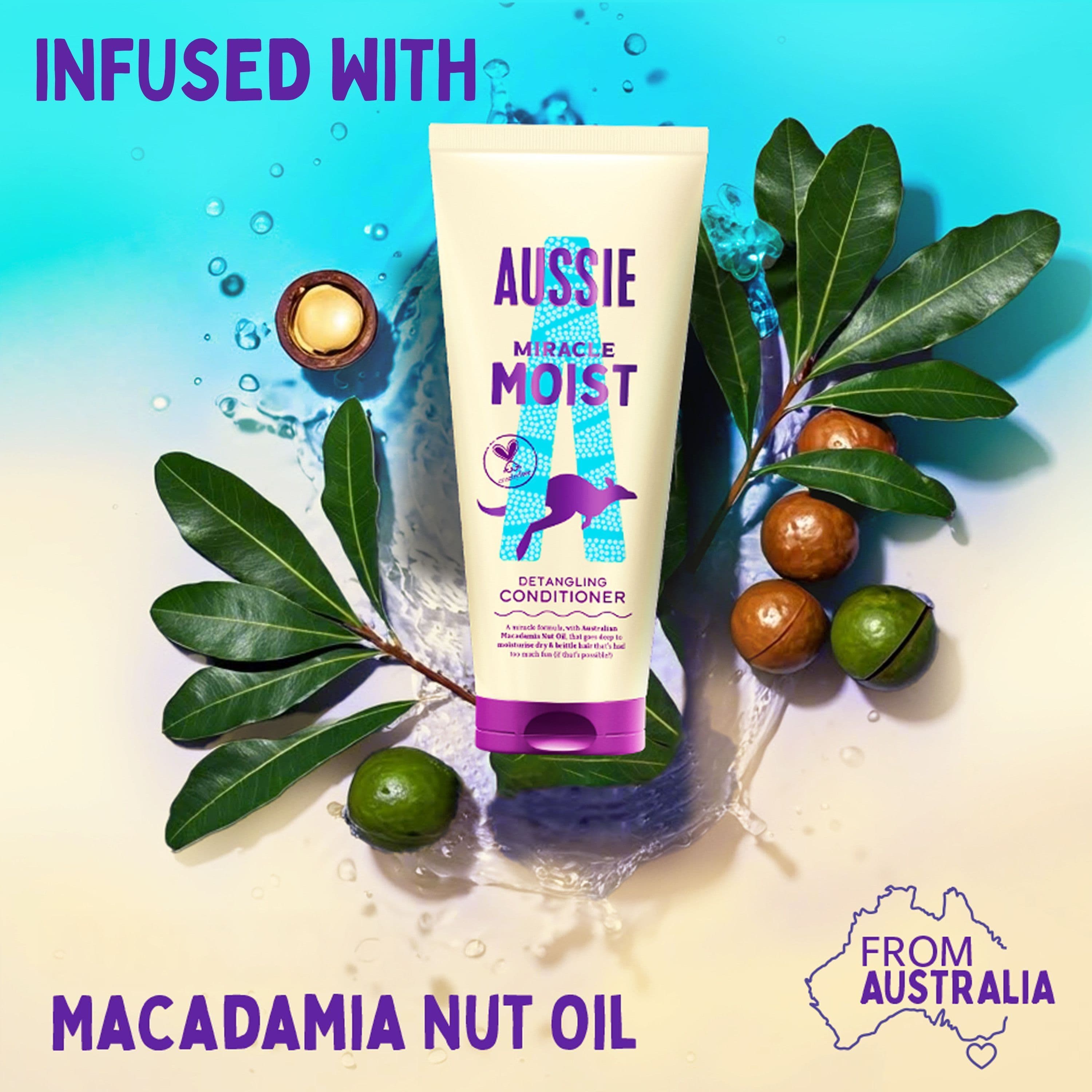 Aussie Miracle Moist Detangling Conditioner 200 ml 4