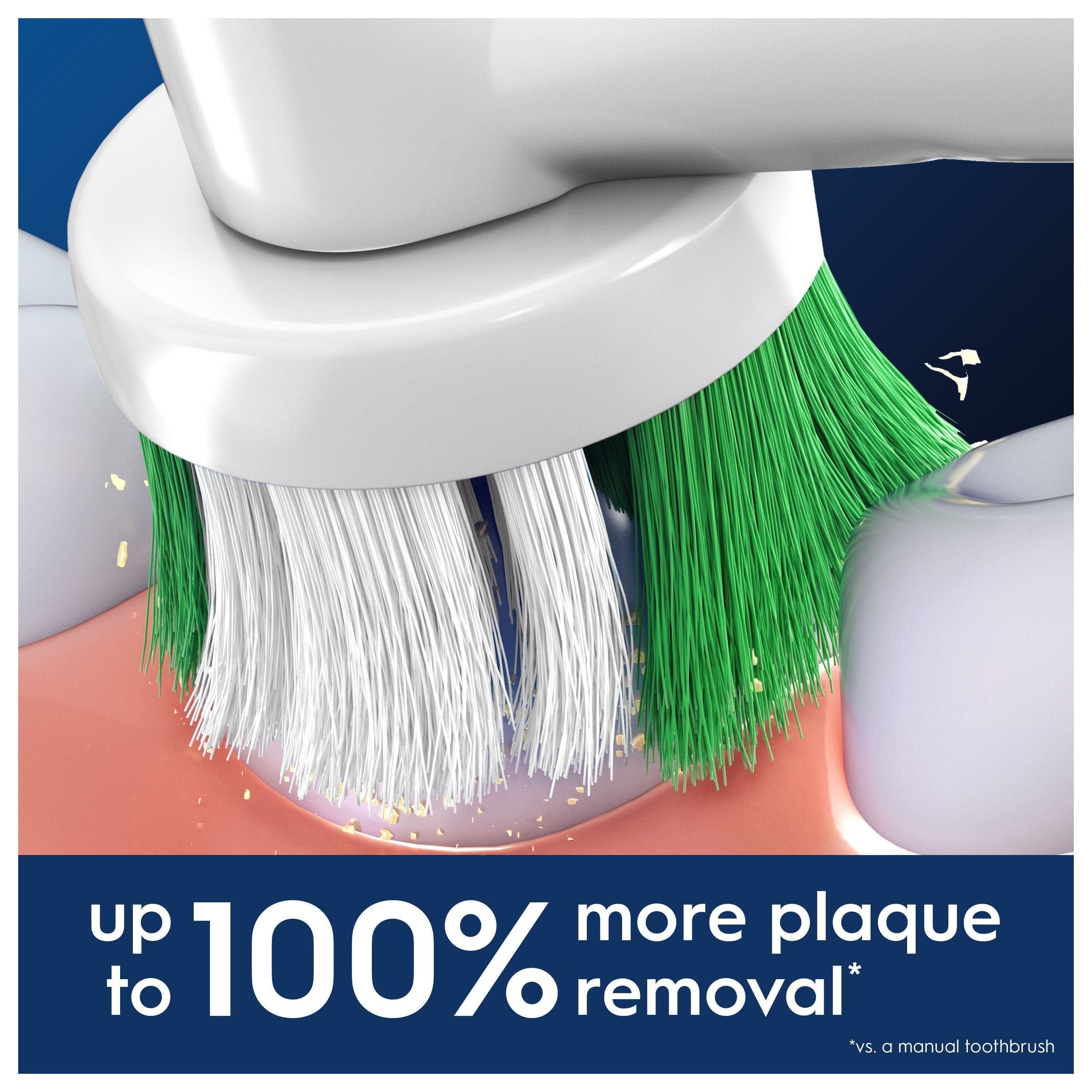 Oral-B Precision Clean Borsthuvuden med CleanMaximiser-teknologi 6 st - produktbild 3