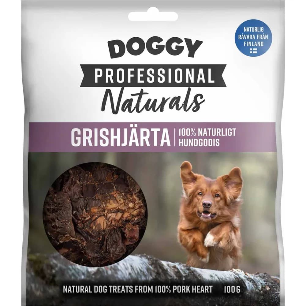 Doggy Professional Grishjärta 100 g