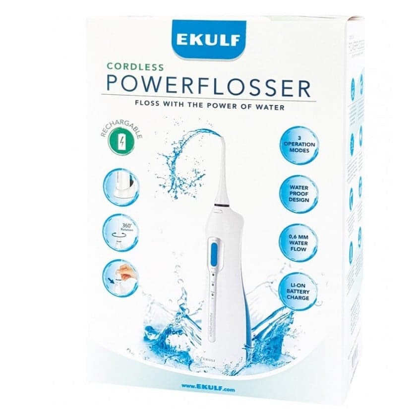 Ekulf PowerFlosser Rechargeable