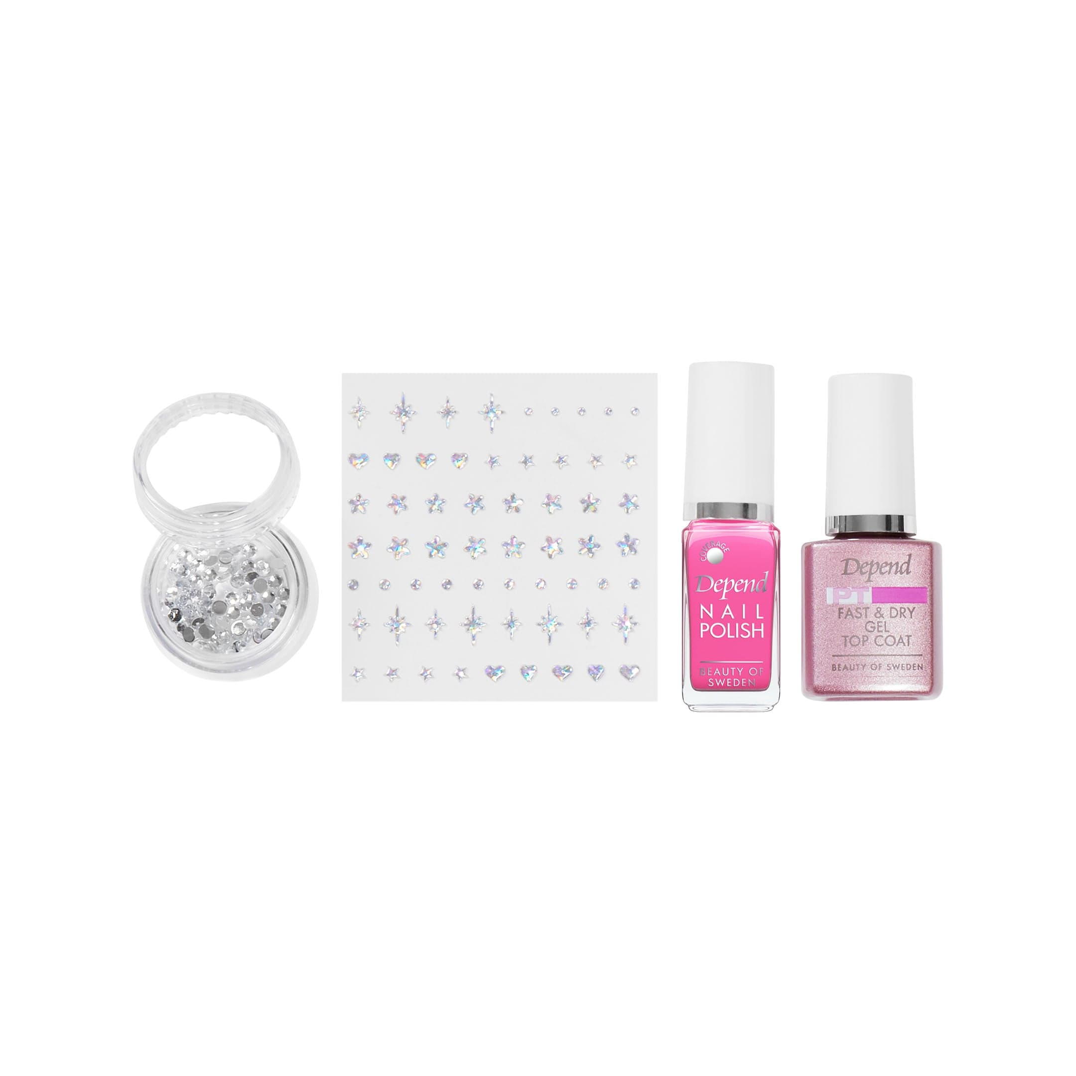 Depend Glam Nail Art Kit - produktbild 2