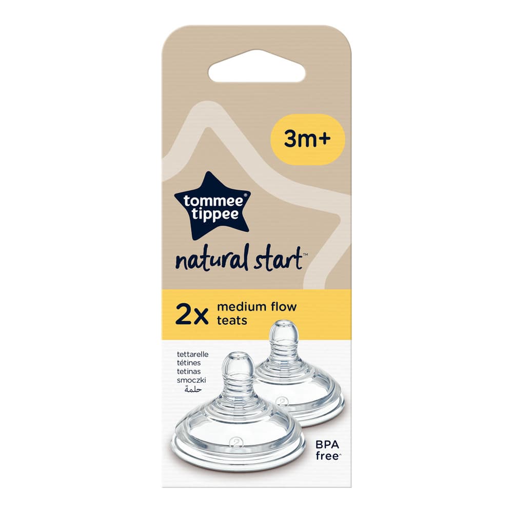 Tommee Tippee Dinapp Medium Flow 3m+ 2 st 2