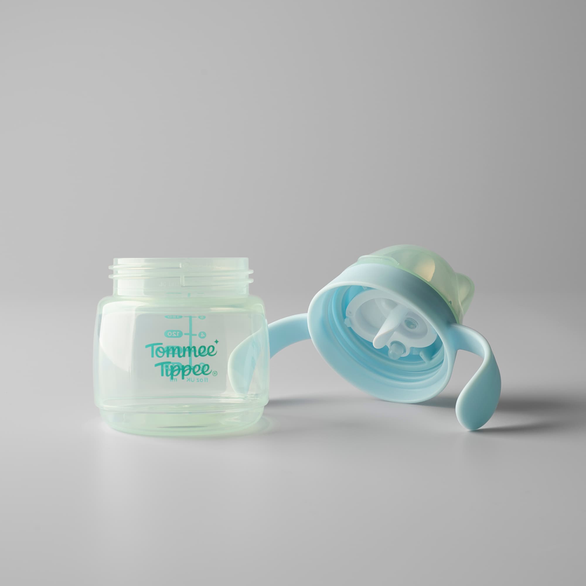 Tommee Tippee Dricka själv-mugg 4m+ Blågrön 150 ml 2