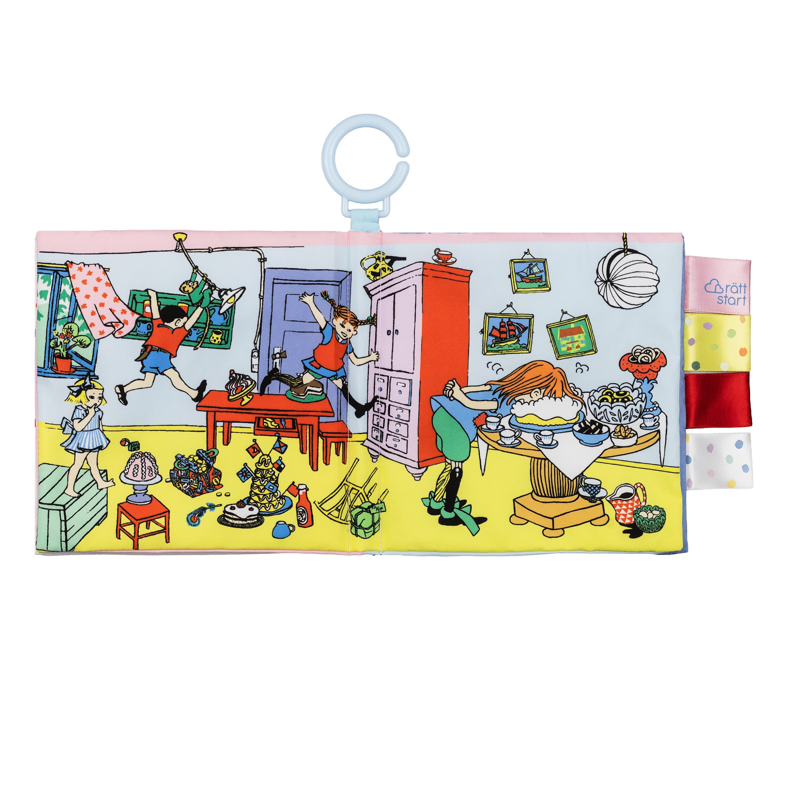 Rätt Start Prasselbok Pippi Villa Villekulla - produktbild 2