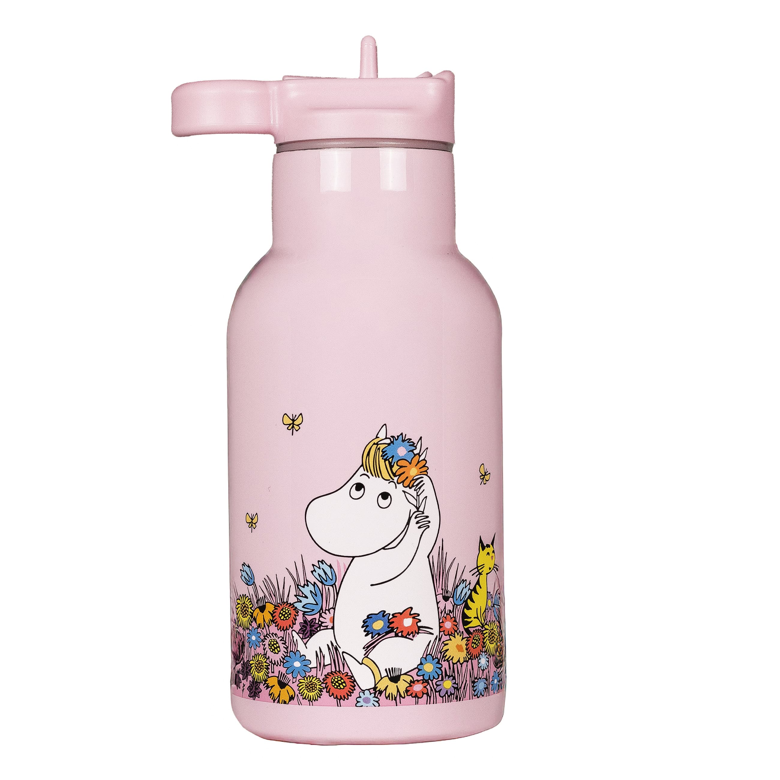 Rätt Start Vattenflaska Mumin Äng Rosa 340 ml 2