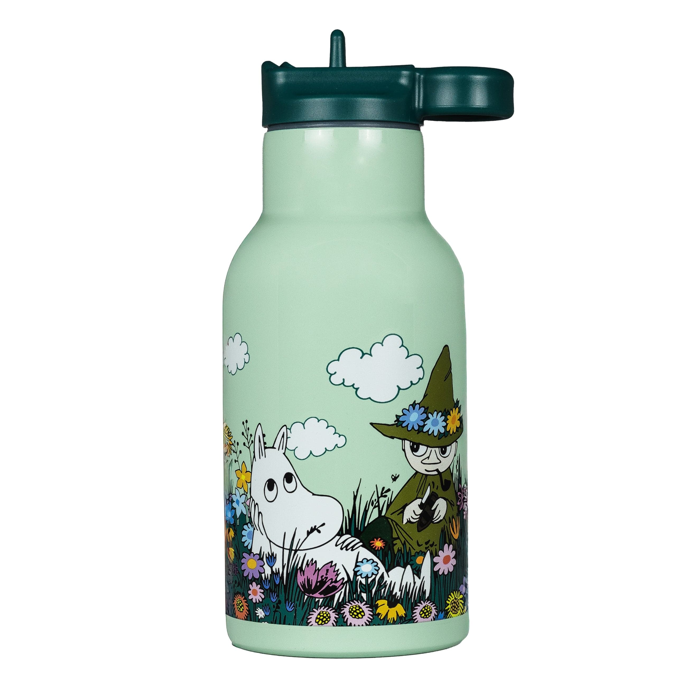 Rätt Start Vattenflaska Mumin Äng Grön 340 ml - produktbild 2