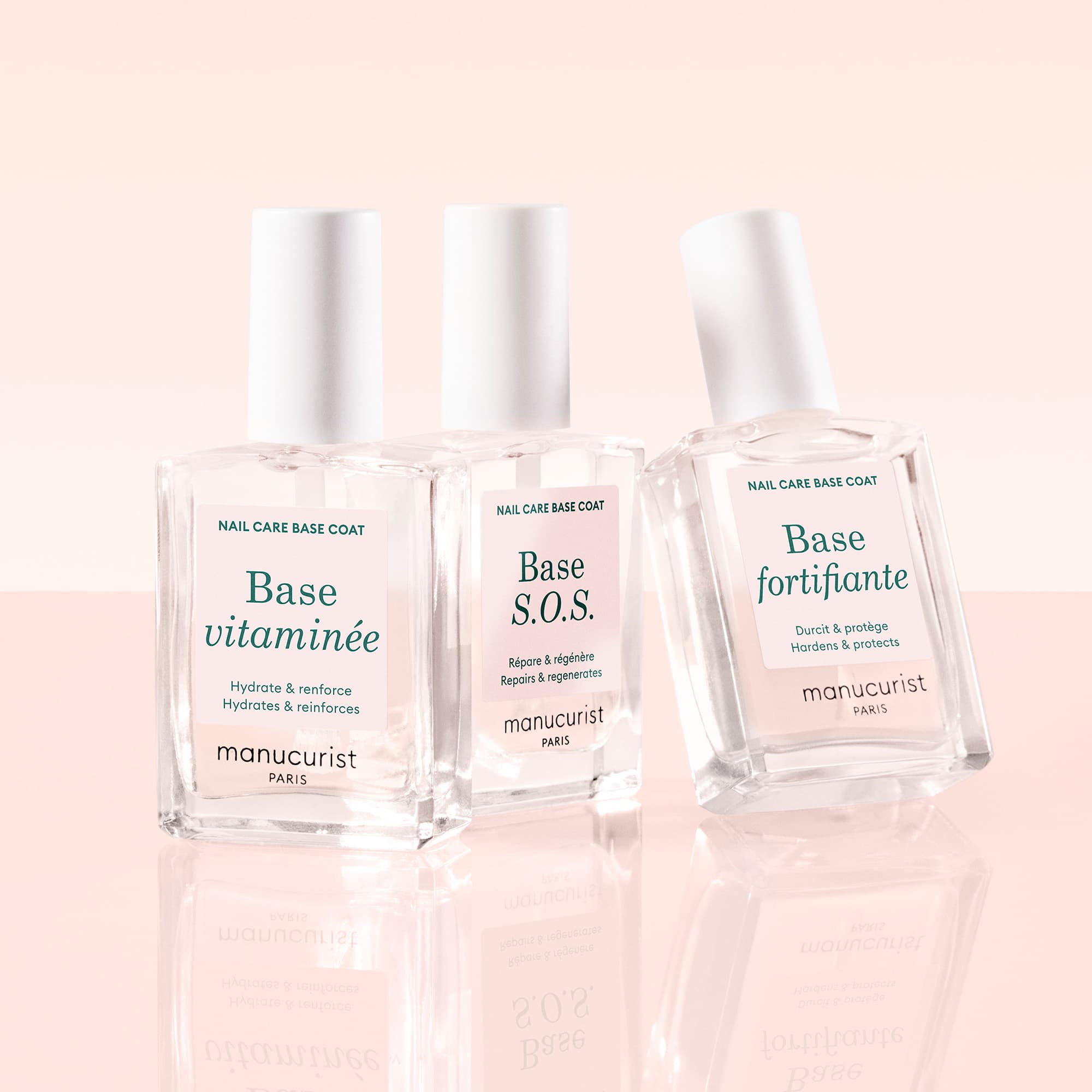 Manucurist Green Nail Care Fortifying Base 15 ml - produktbild 2