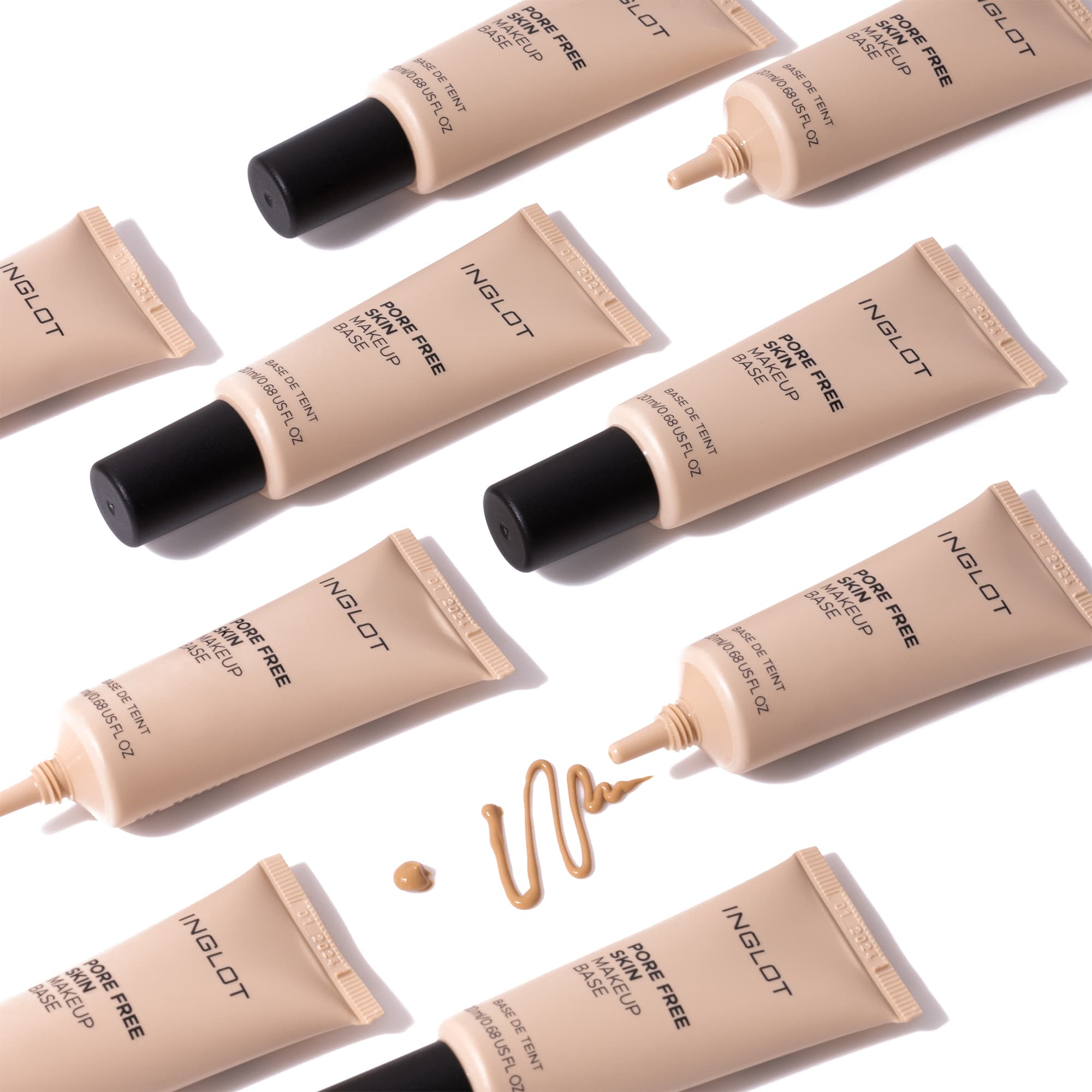Inglot Pore Free Skin Make Up Base 20 ml - produktbild 4