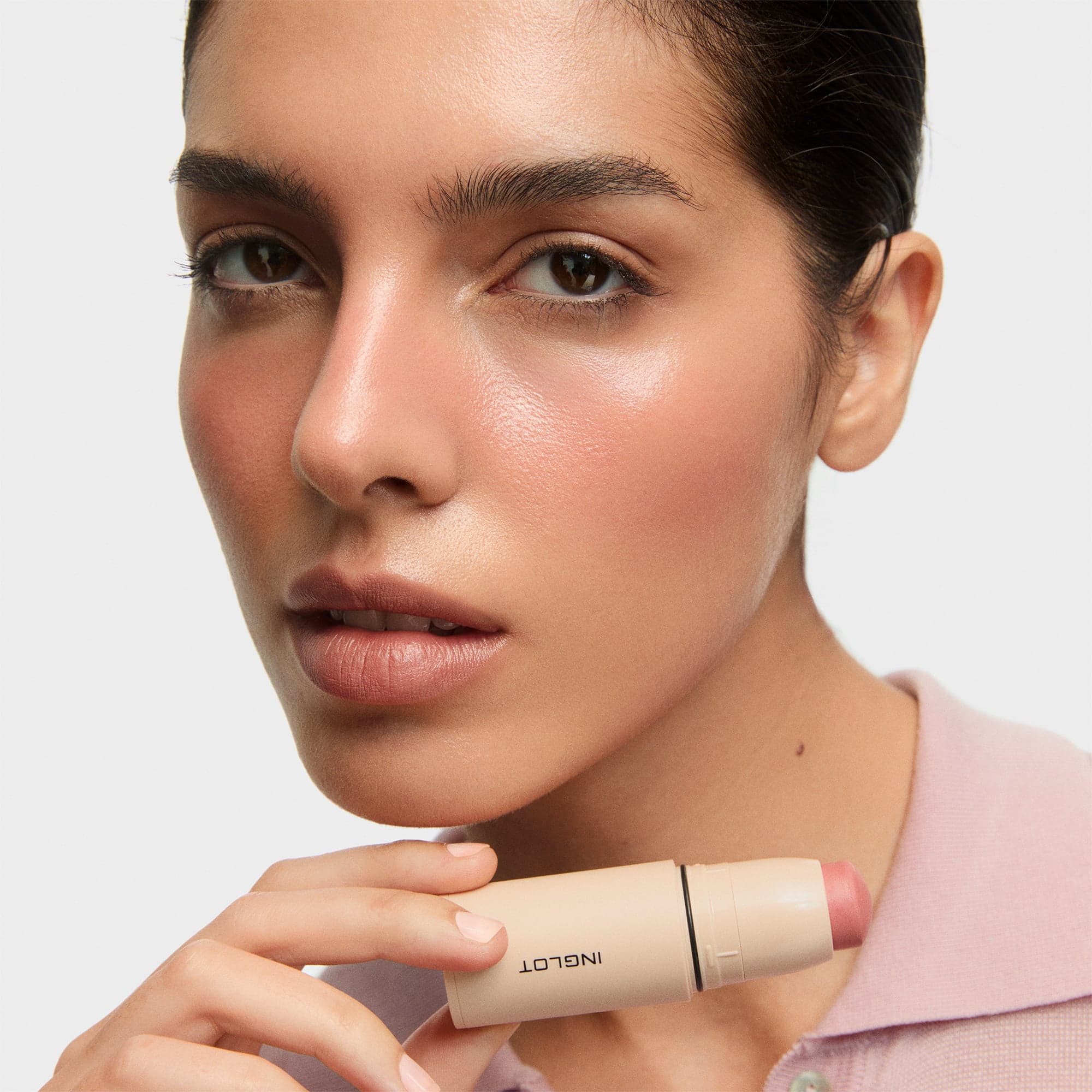 Inglot Cream Stick Blush 212 Classic Pink 6,2 g - produktbild 5