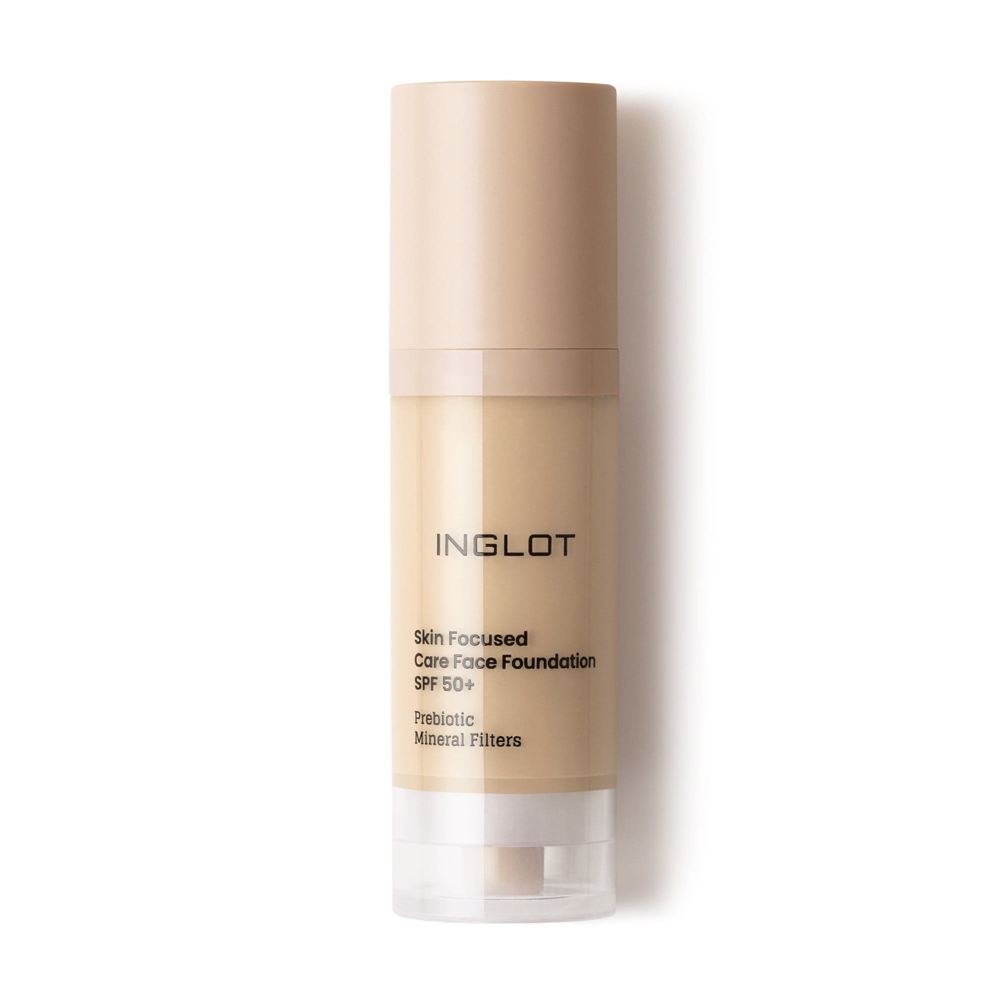 Inglot Skin Focused Care Face Foundation SPF50+ Light Olive 30 ml