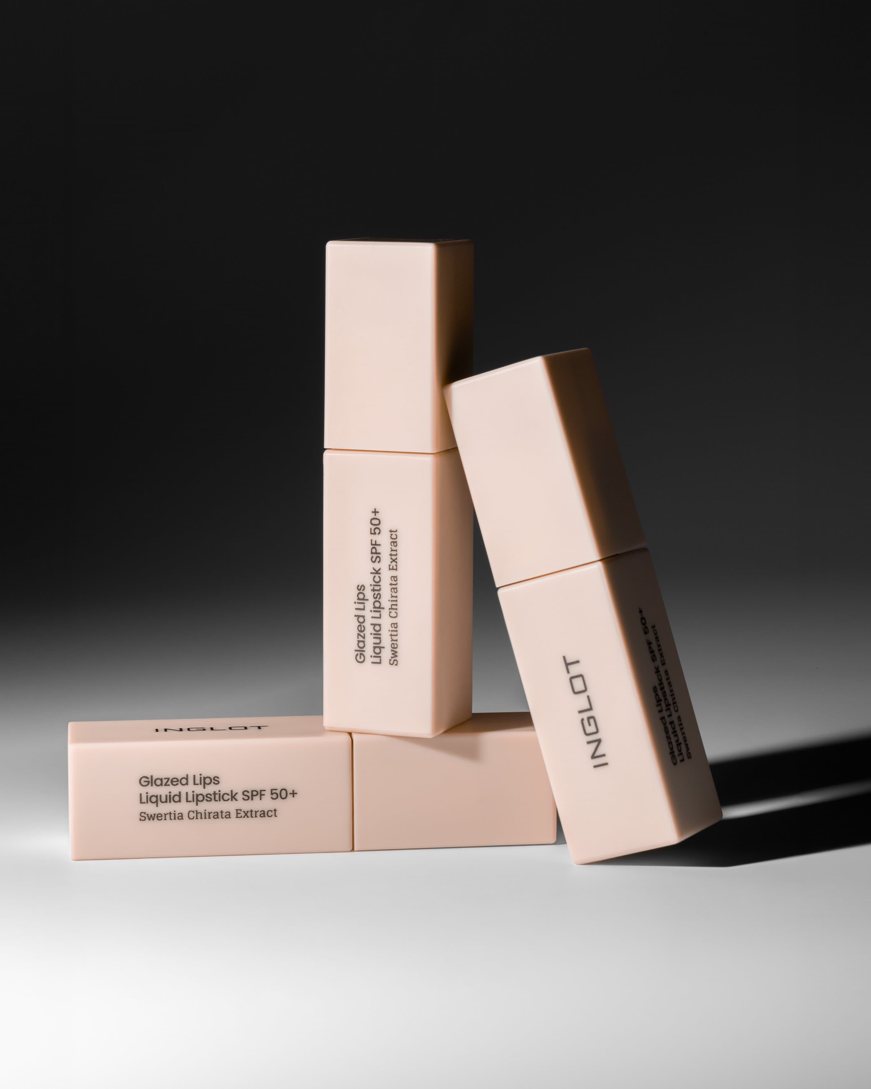 Inglot Glazed Lip Liquid Lipstick SPF50+ 93 Carrot Cake 3,5 ml - produktbild 2
