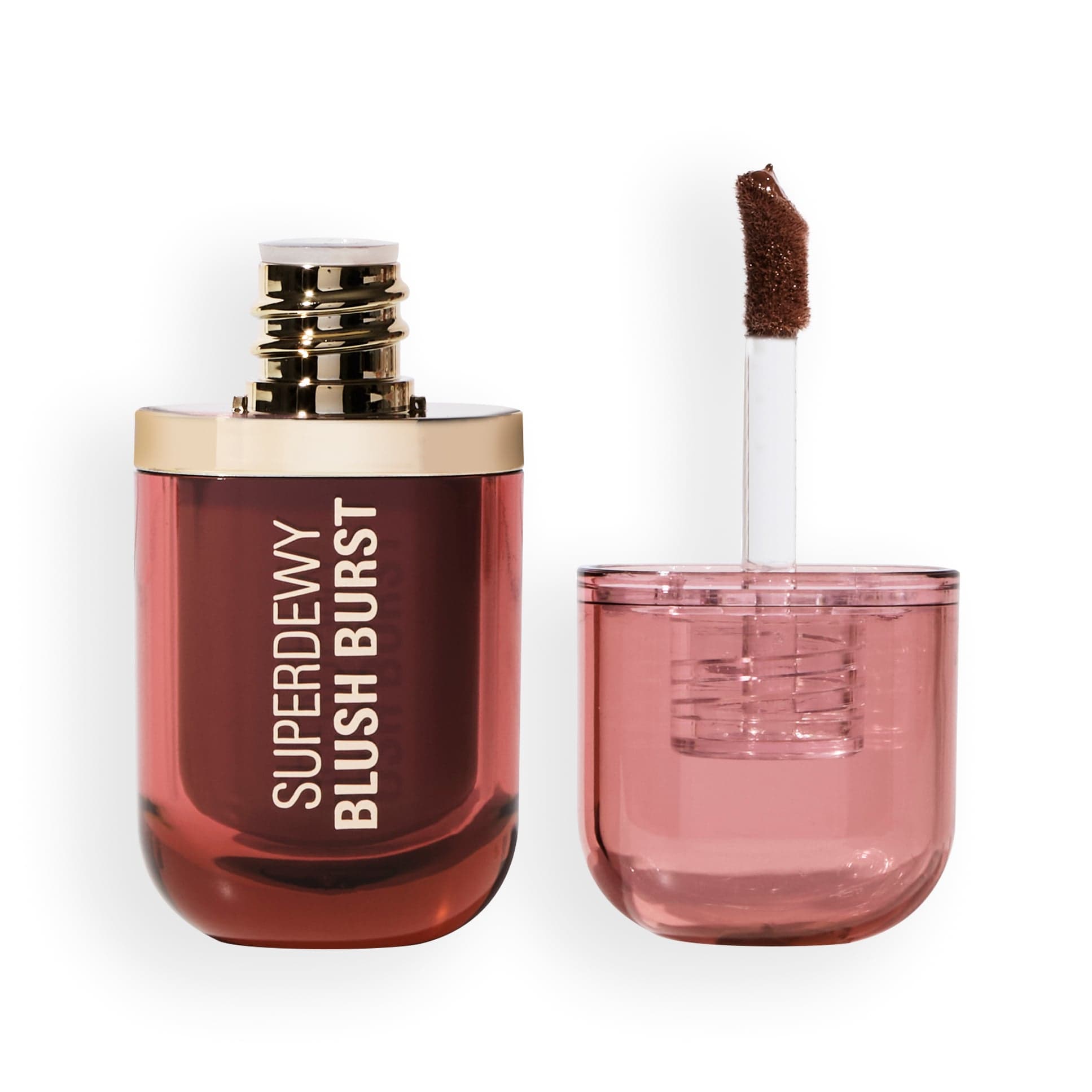 Revolution Superdewy Blush Plump Serum Liquid Blush Sugar Toasted Bronze 4,2 ml - produktbild 2