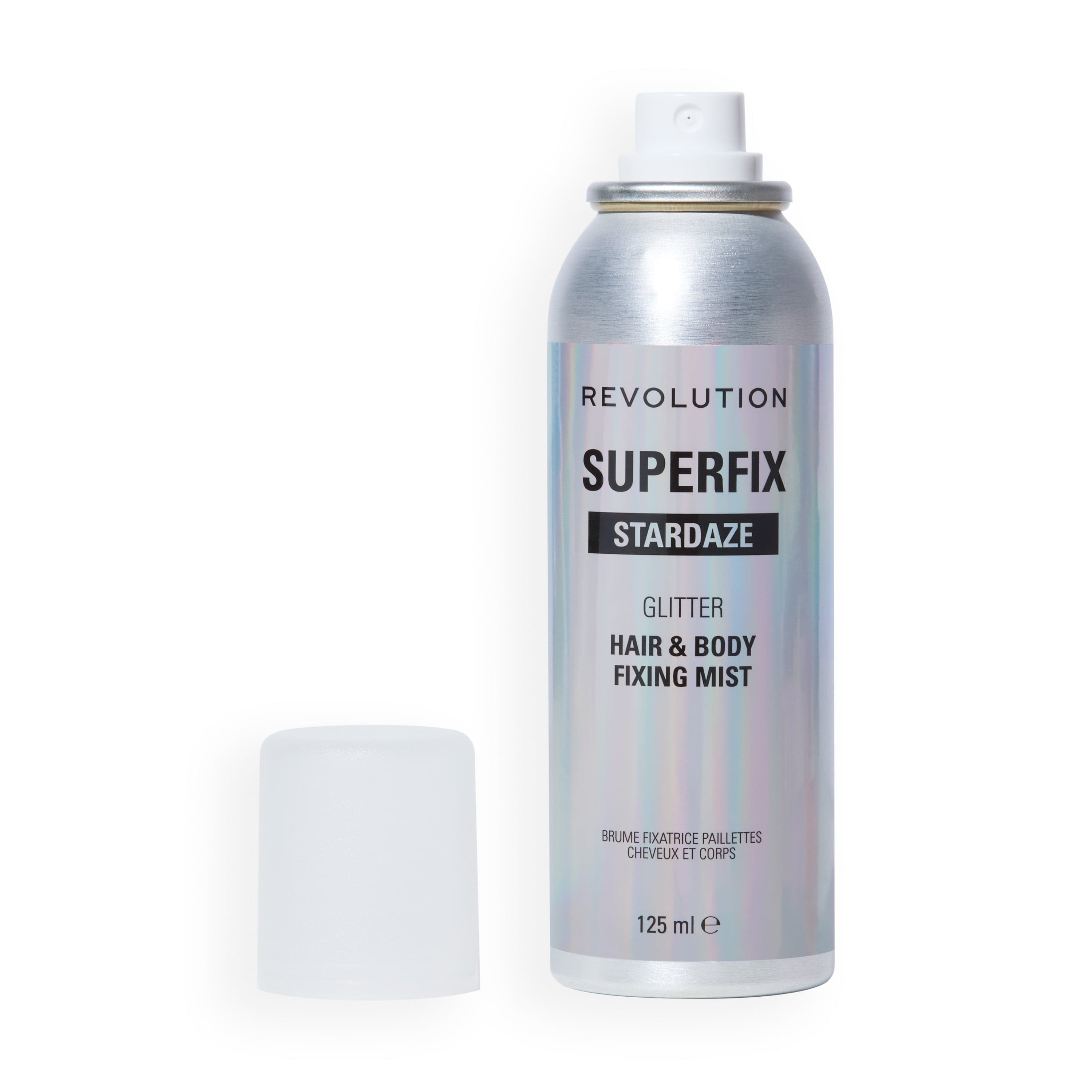 Revolution Glitter Shine Face Body & Hair Mist 125 ml - produktbild 2