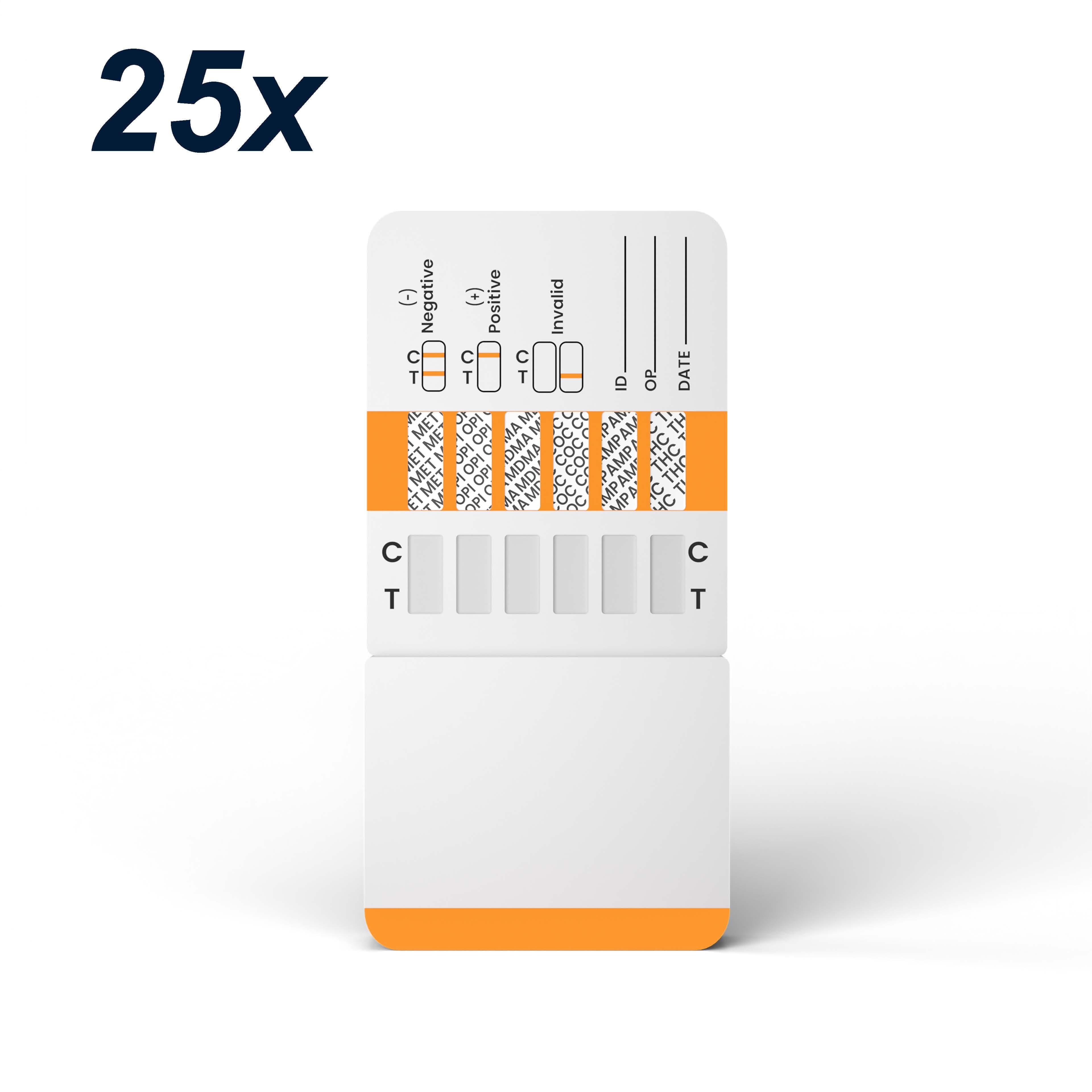 Trygg Drogtest Multi-6 25 st 2