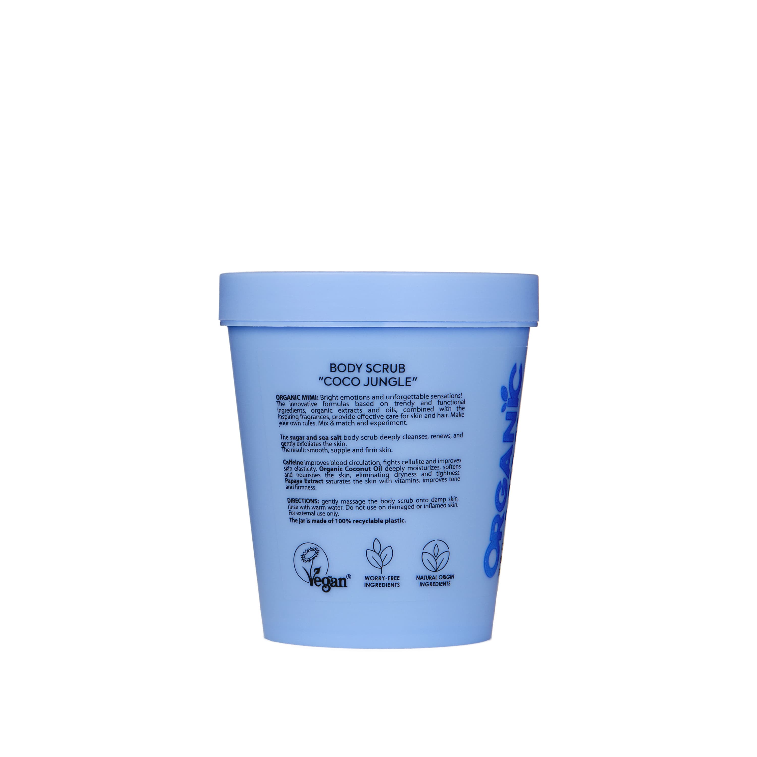 Organic Mimi Body Scrub Coco Jungle 250 g 3