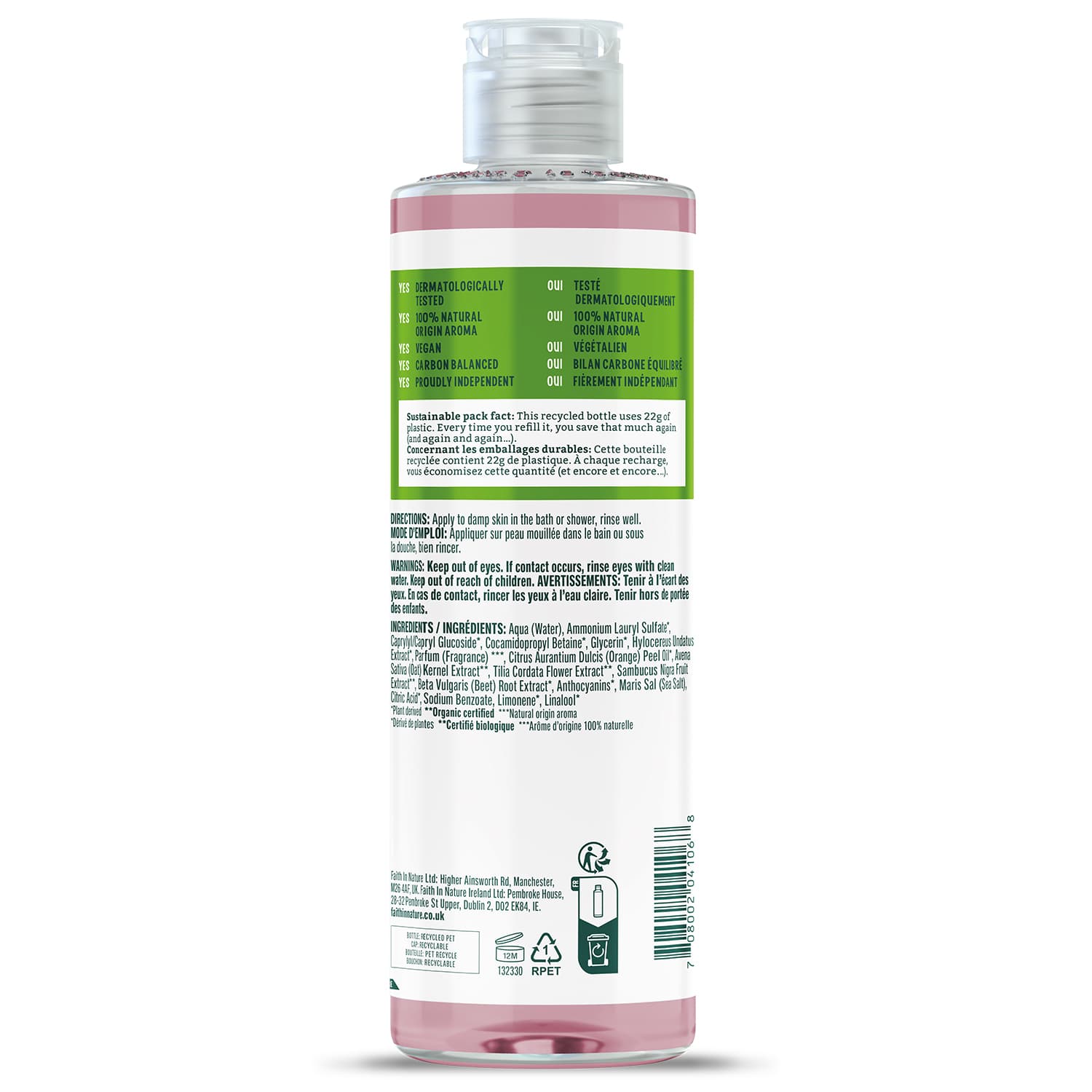 Faith in Nature Body Wash Dragon Fruit 400 ml 2