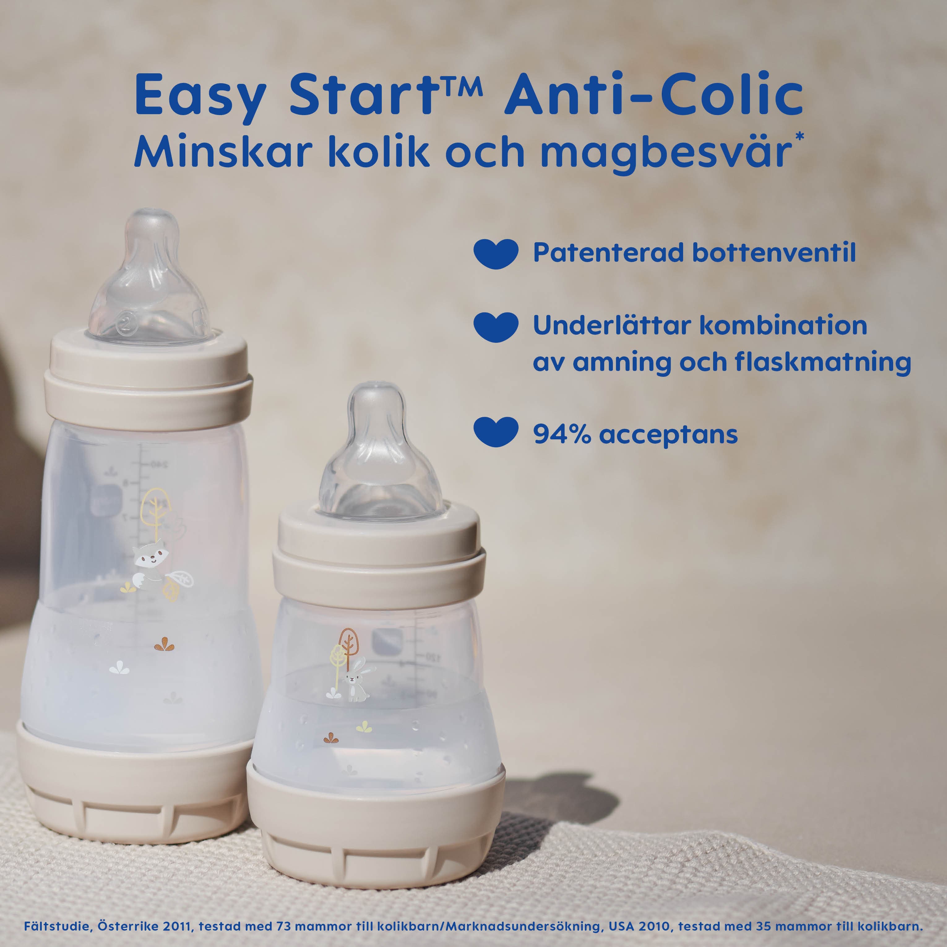 MAM Easy Start Anti-Colic 260 ml Neutral 1 st - produktbild 4