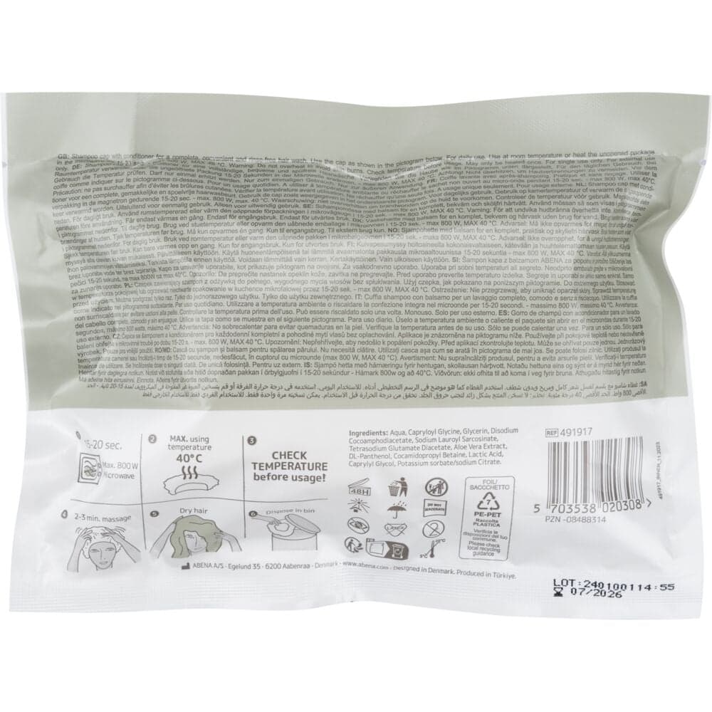 ABENA Schampocap med balsam ø32cm - produktbild 2