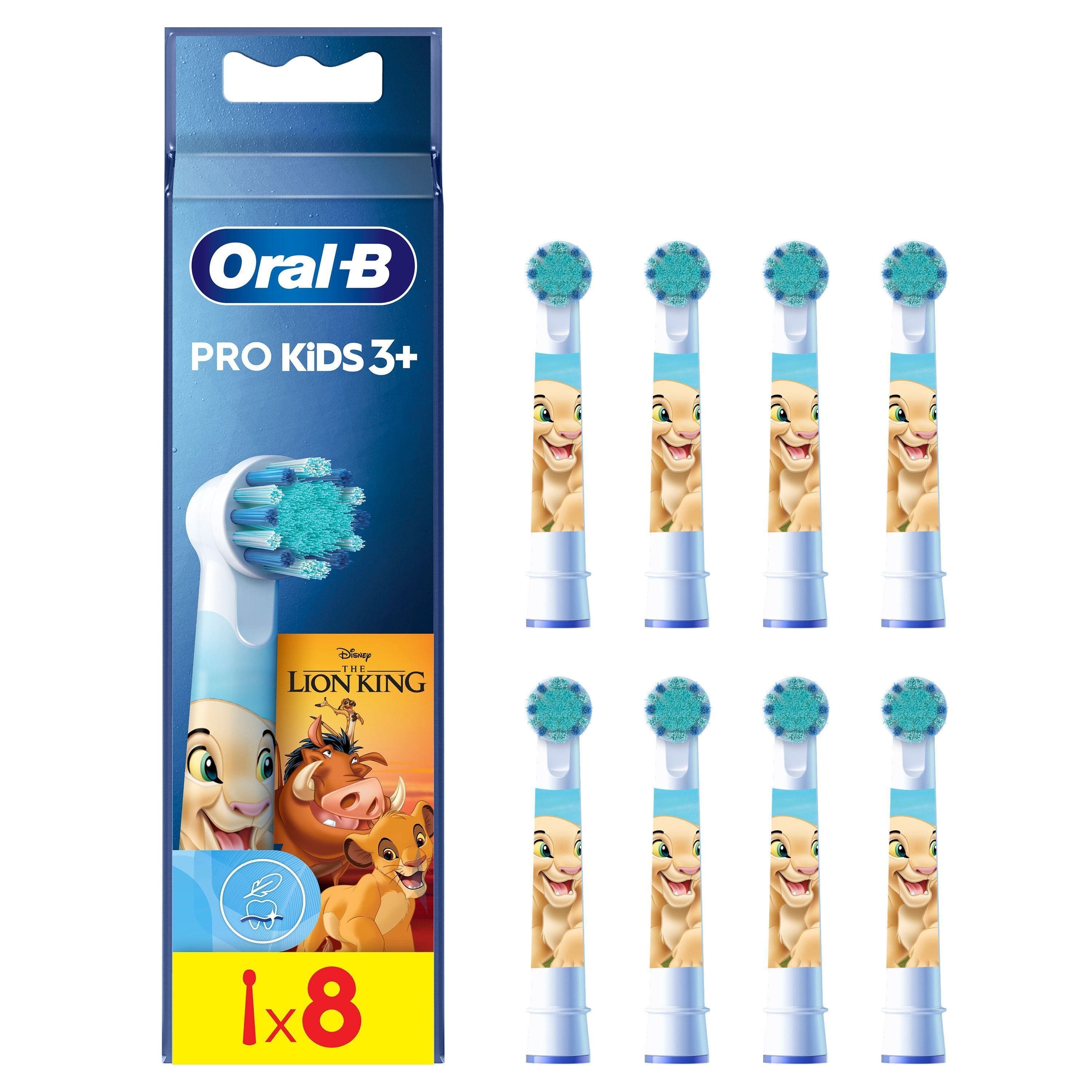 Oral-B Pro Kids Borsthuvuden Lion King Refill 8 st