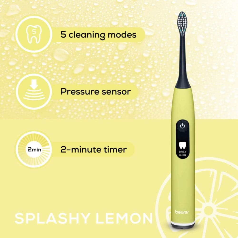 Beurer Sonic Eltandborste Splashy Lemon SC 50 - produktbild 5