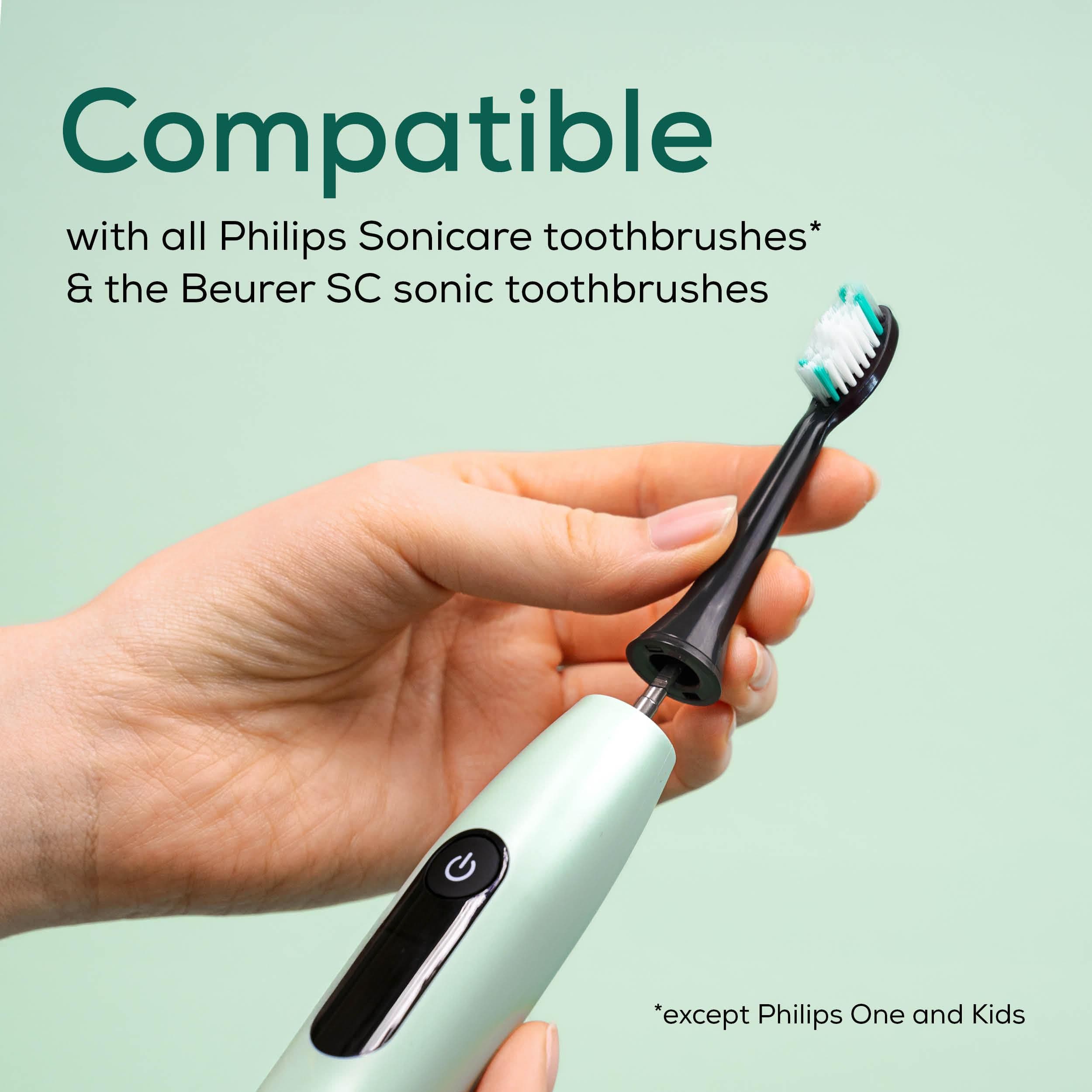 Beurer Sonic Classic Clean Brush Heads Refill 4 st - produktbild 4