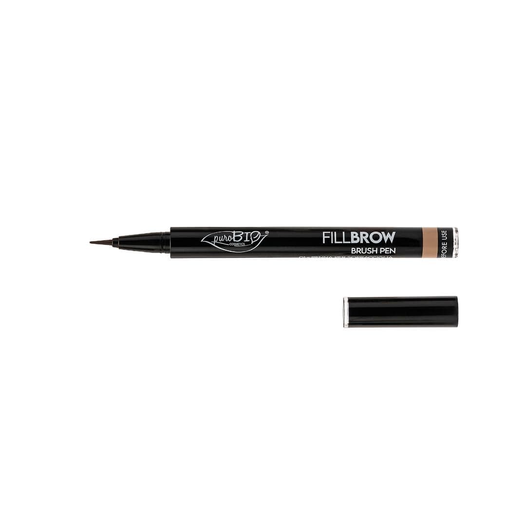 puroBIO Eyebrow Fillbrow Brush Pen Natural Blonde 01 0,7 ml - produktbild 2