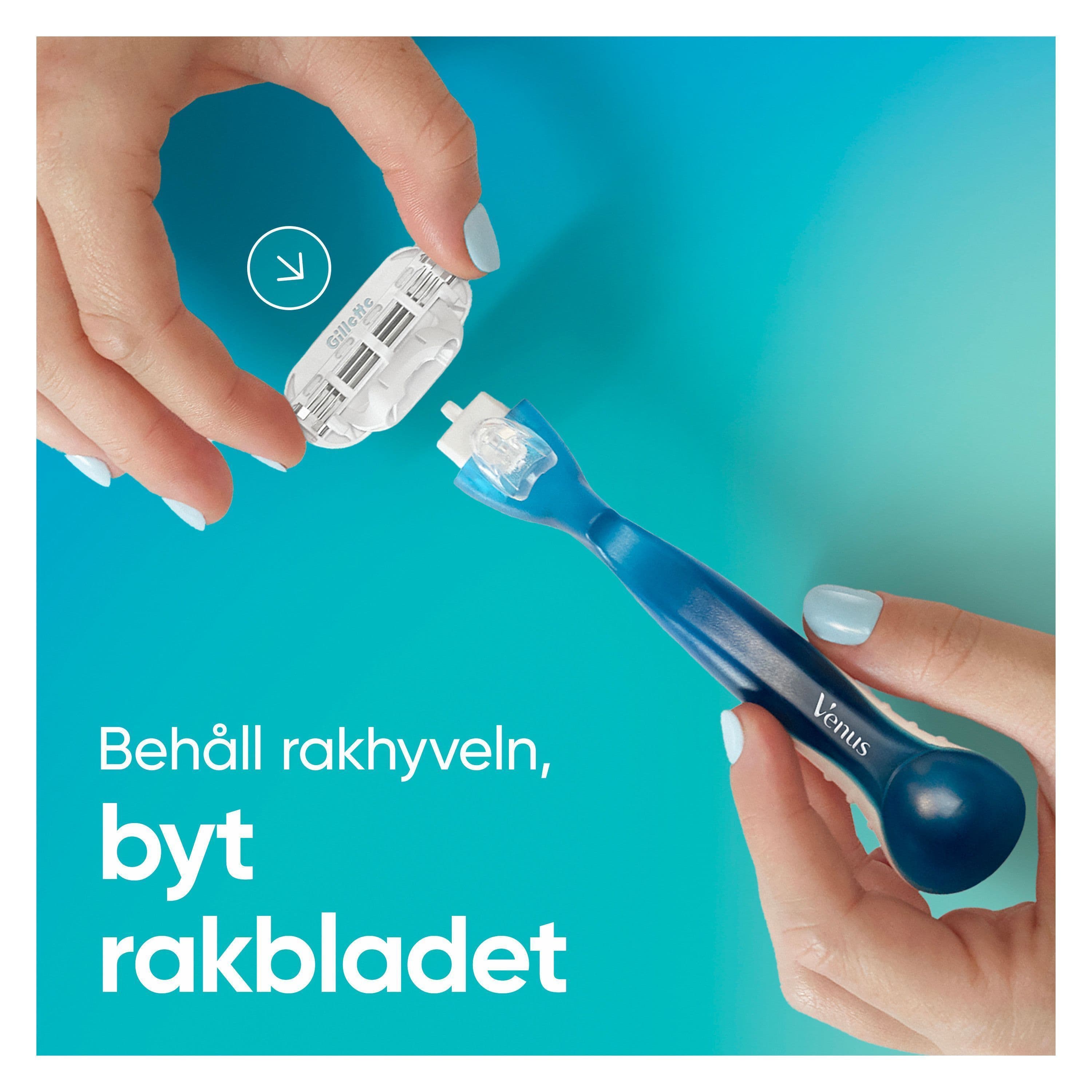 Gillette Venus Smooth Rakhyvel med 2 st Rakblad 5